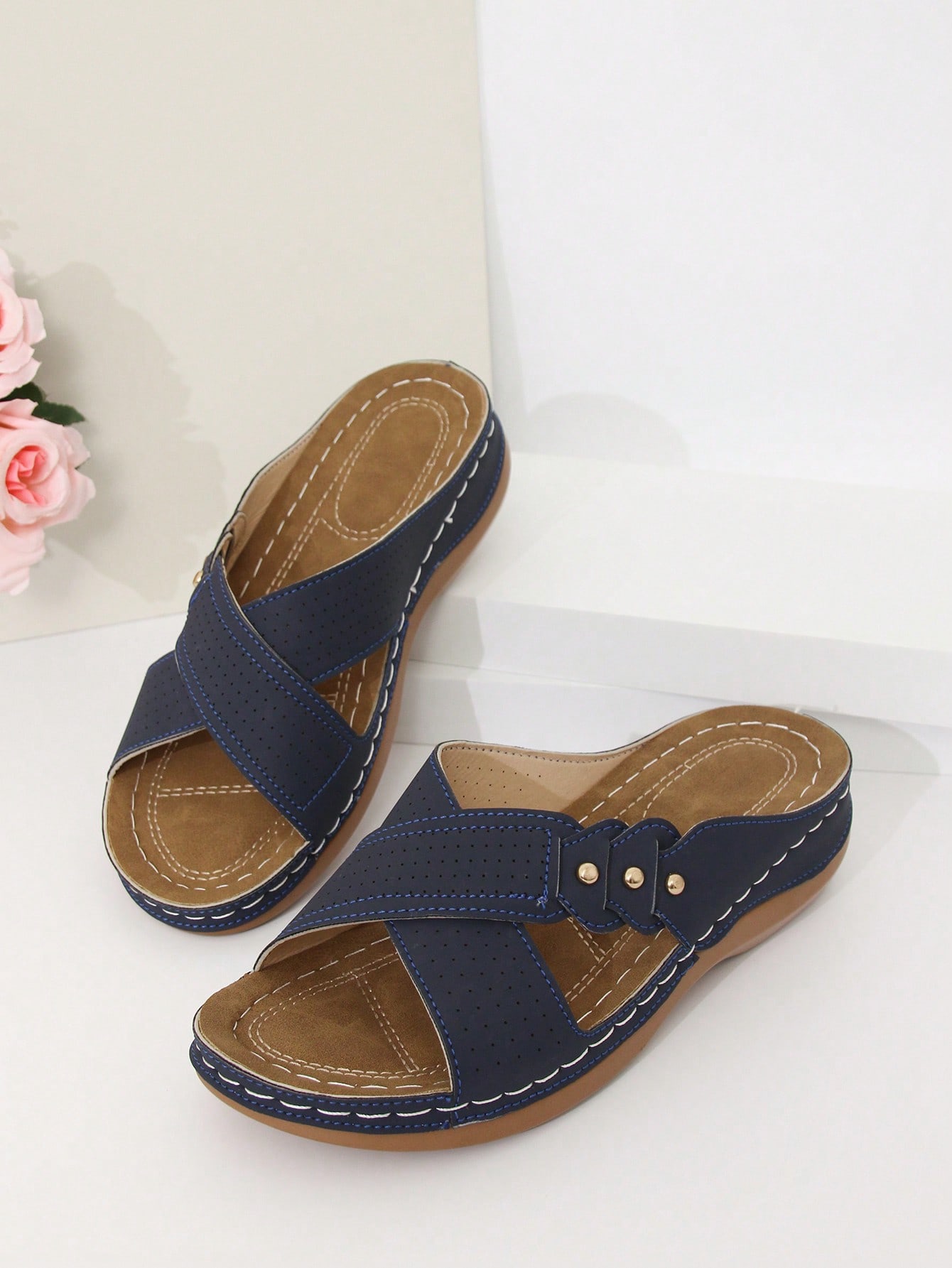 In Blue Women Platforms & Wedge Sandals