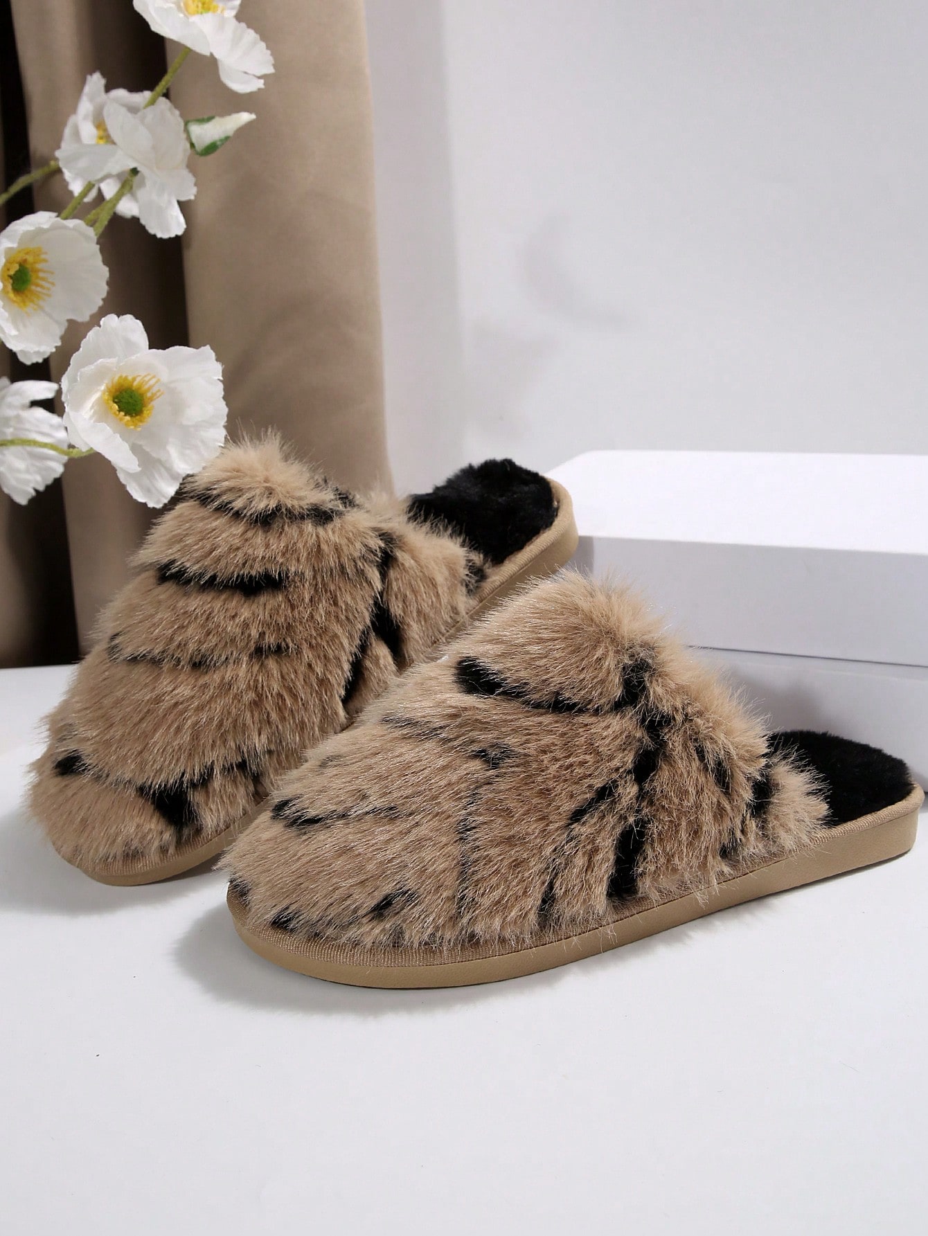 In Khaki Women Home Slippers