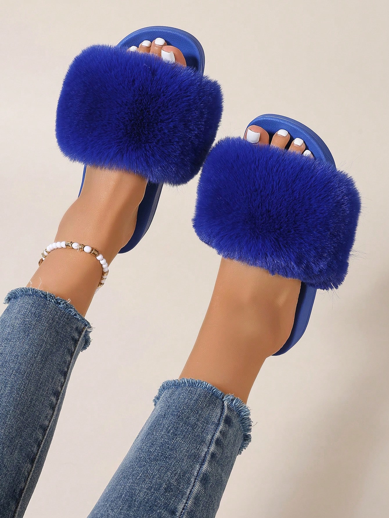 In Blue Women Slippers