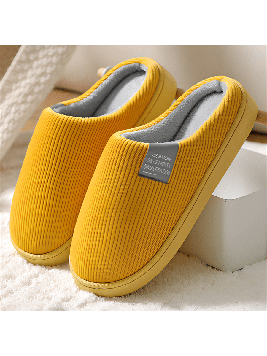 In Yellow Women Slippers