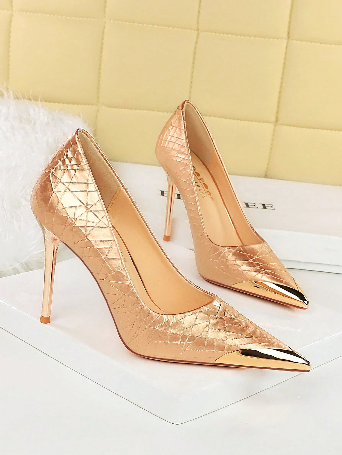 In Champagne Women Pumps