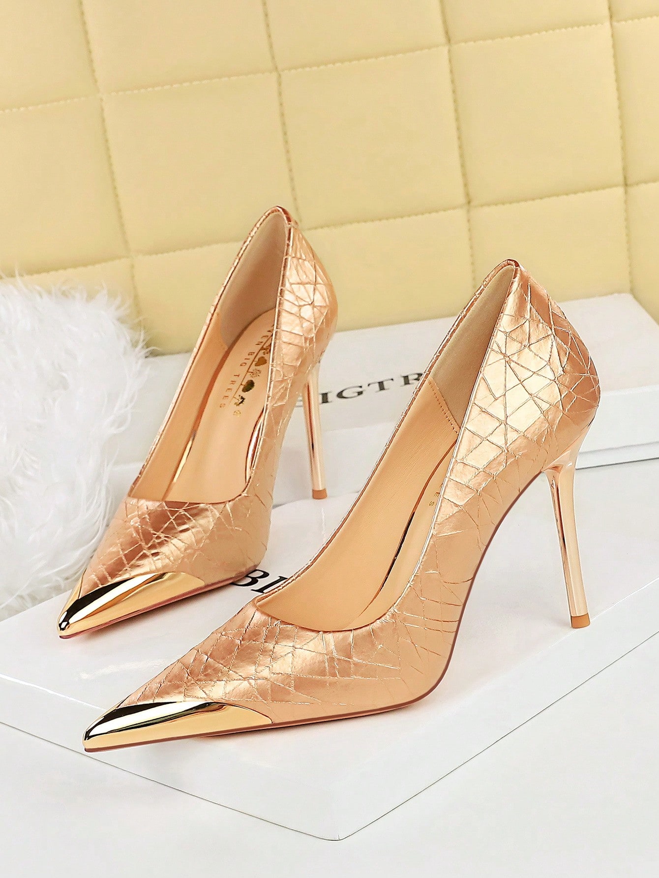 In Champagne Women Pumps