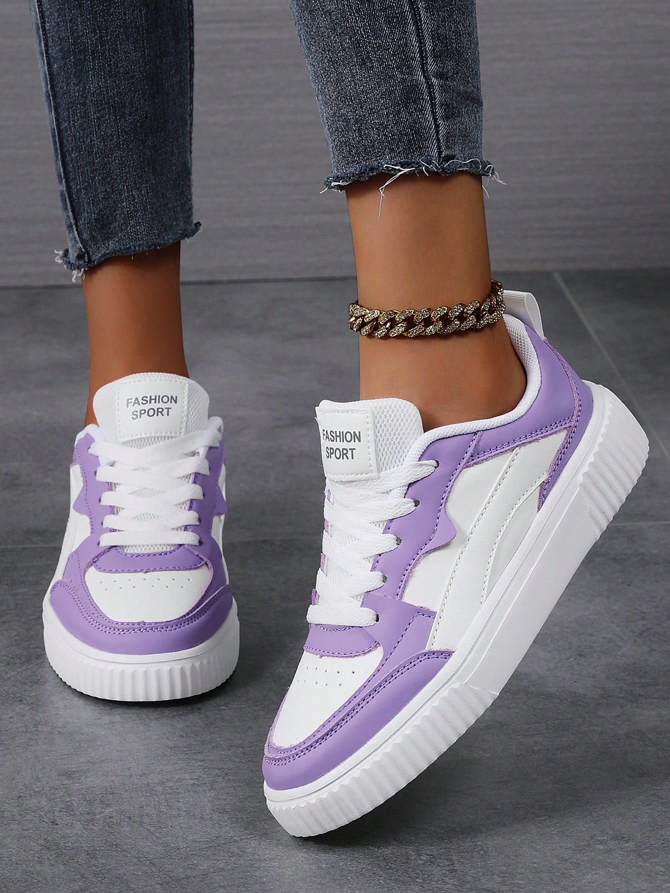 In Mauve Purple Women Shoes