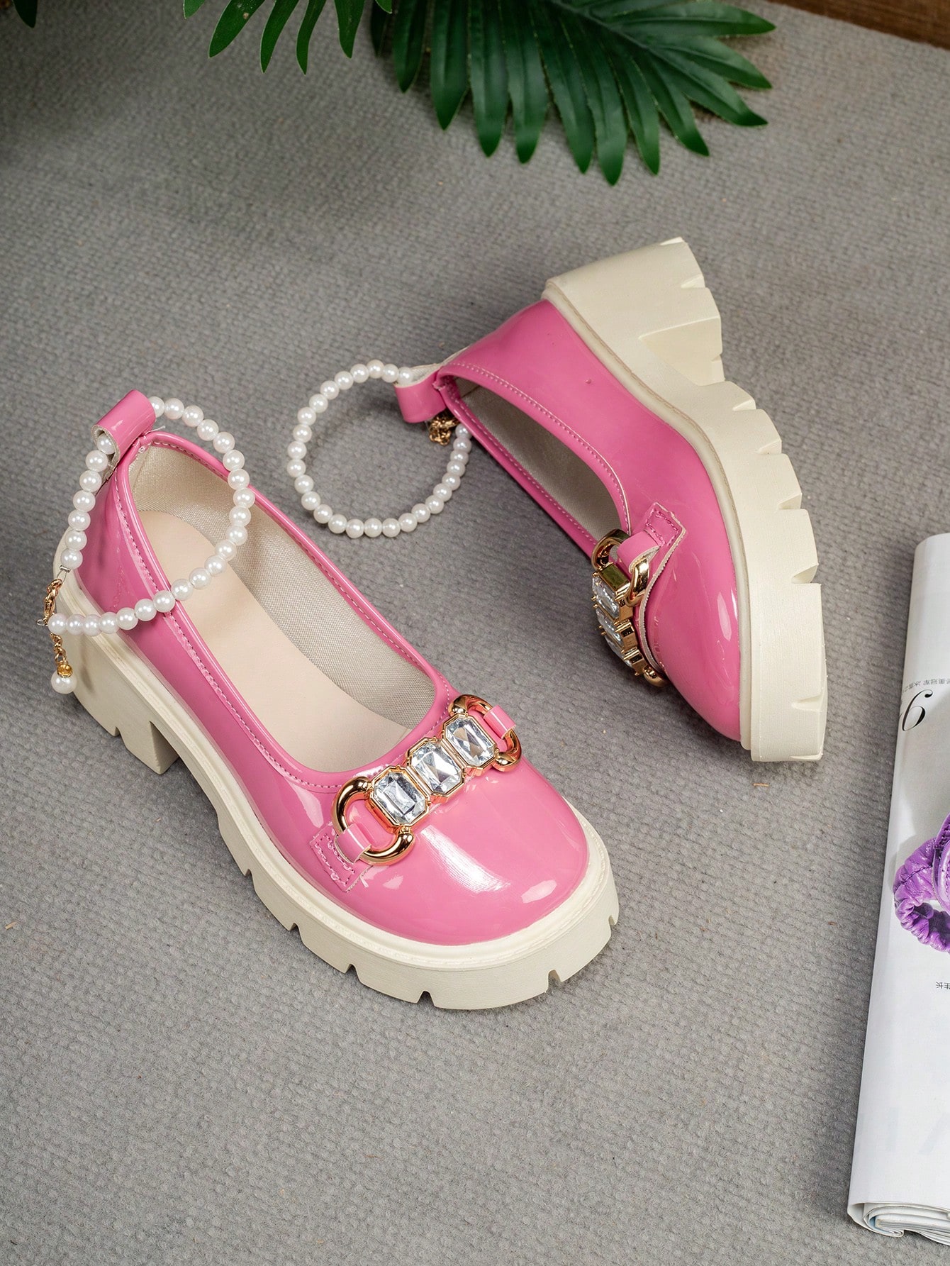 In Pink Women Wedges & Flatform