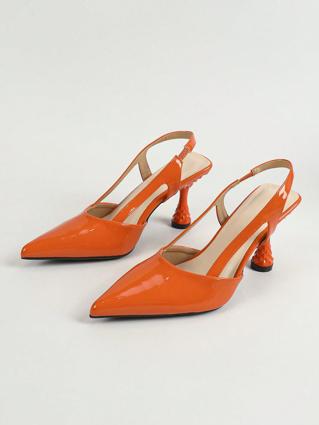 In Orange Women Pumps