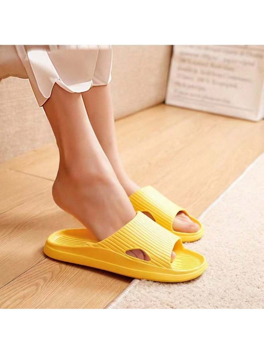 In Yellow Women Slippers