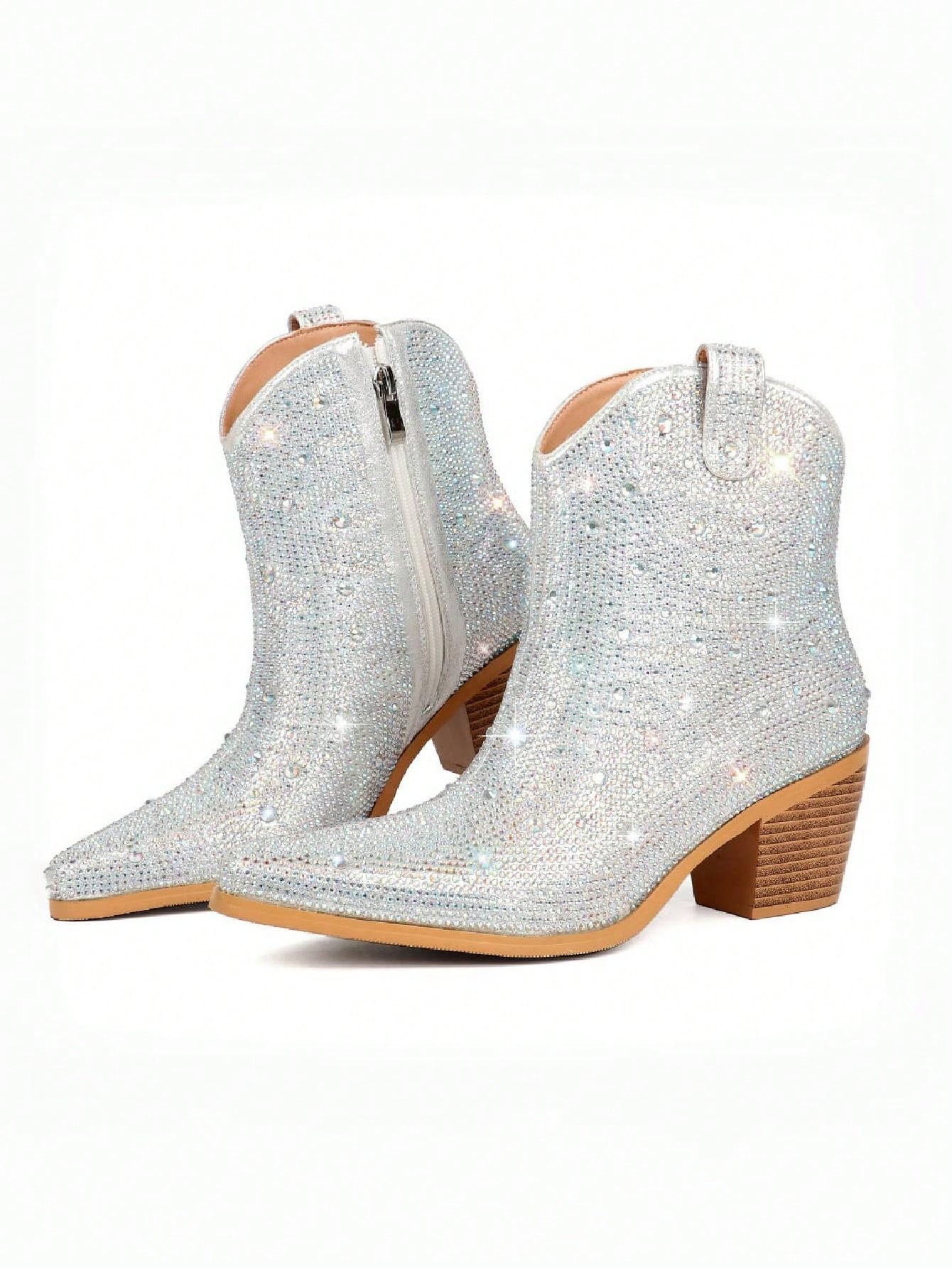 In Silver Women Ankle Boots & Booties