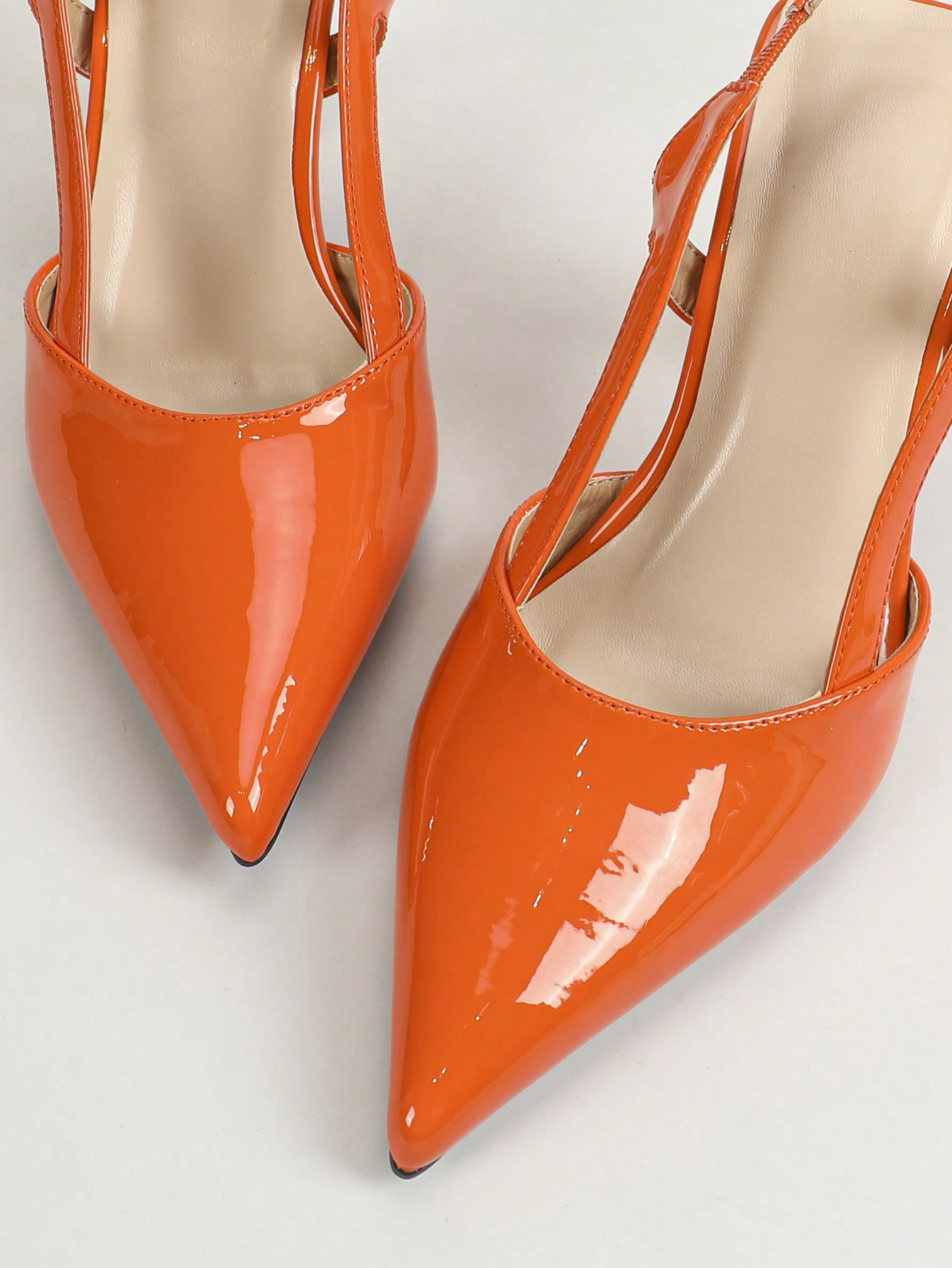 In Orange Women Pumps