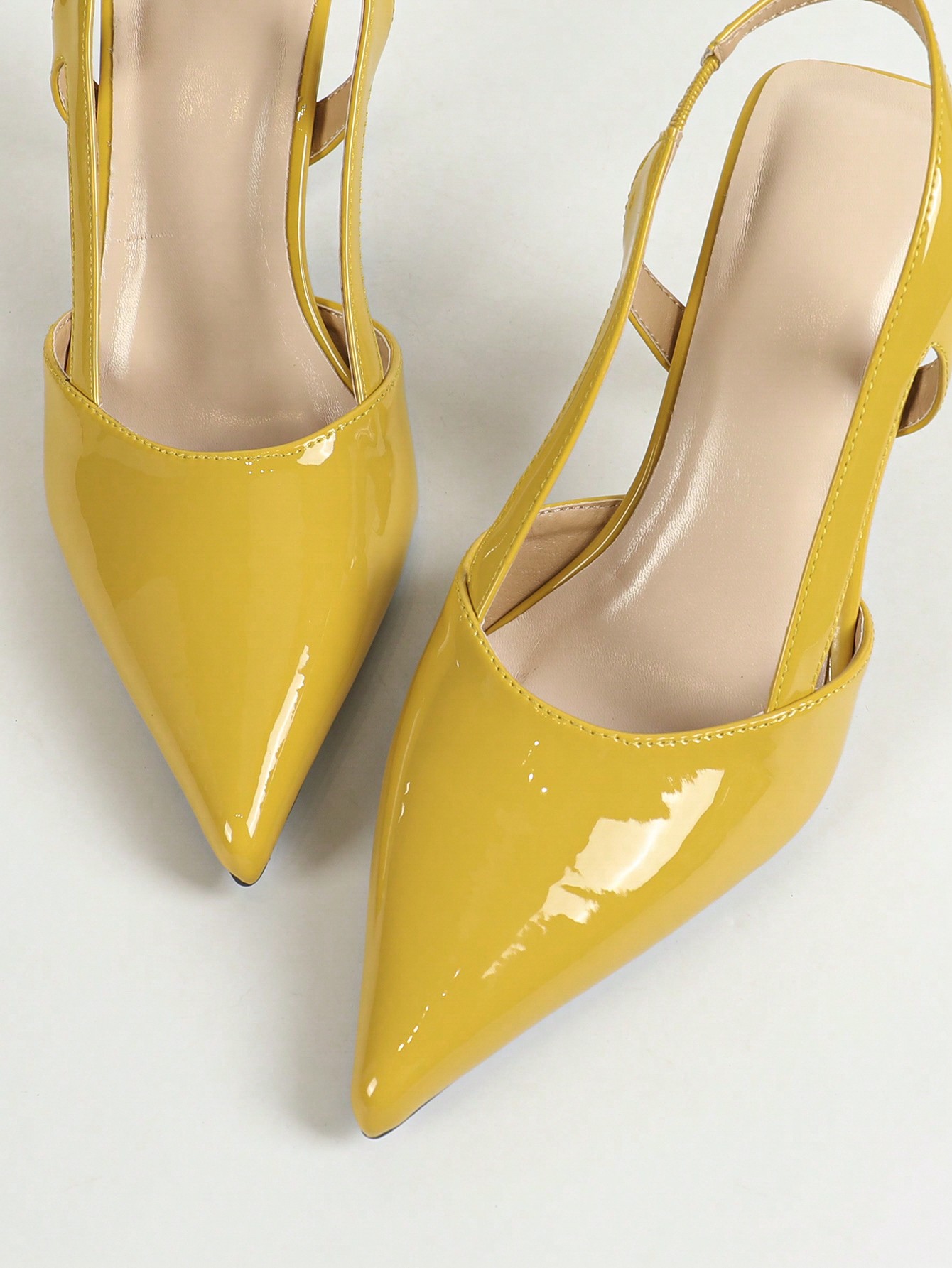 In Mustard Yellow Women Shoes