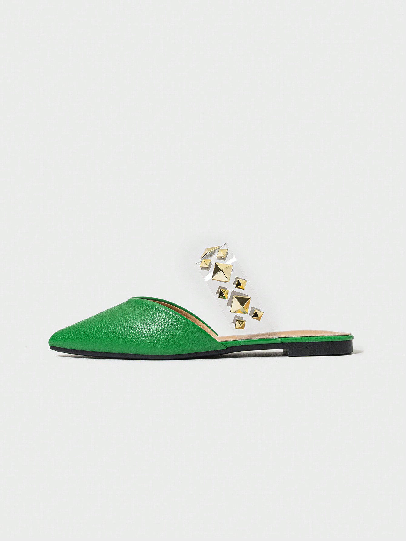 In Green Women Flats