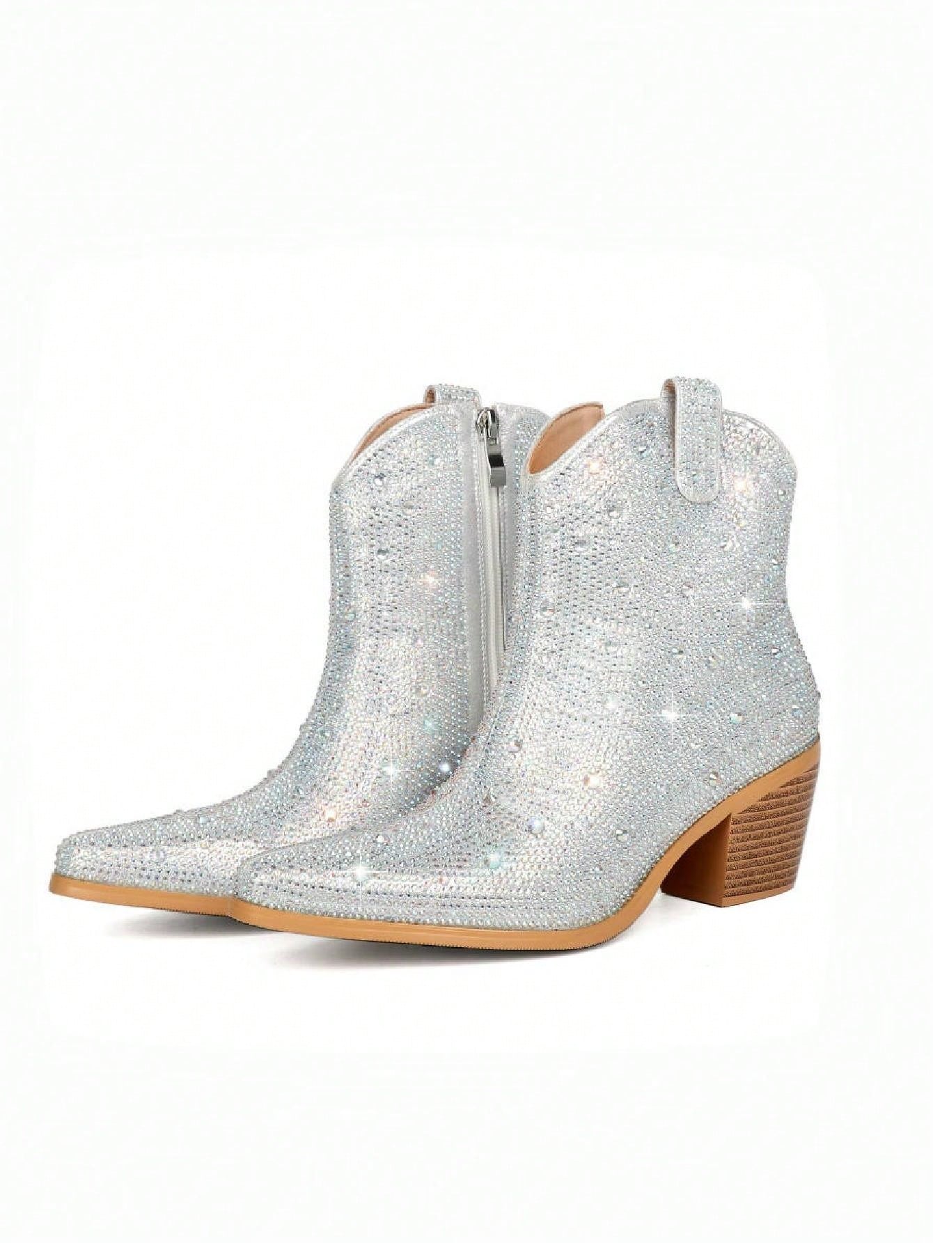 In Silver Women Ankle Boots & Booties