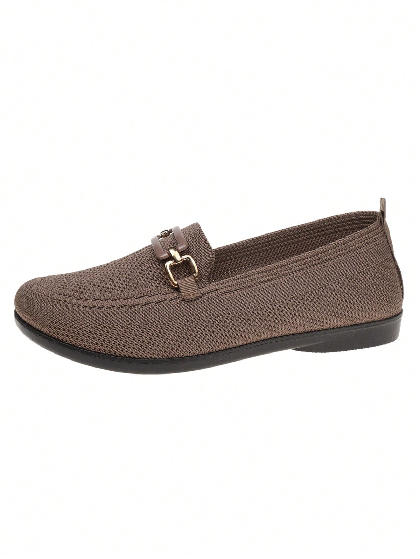 In Coffee Brown Women Flats