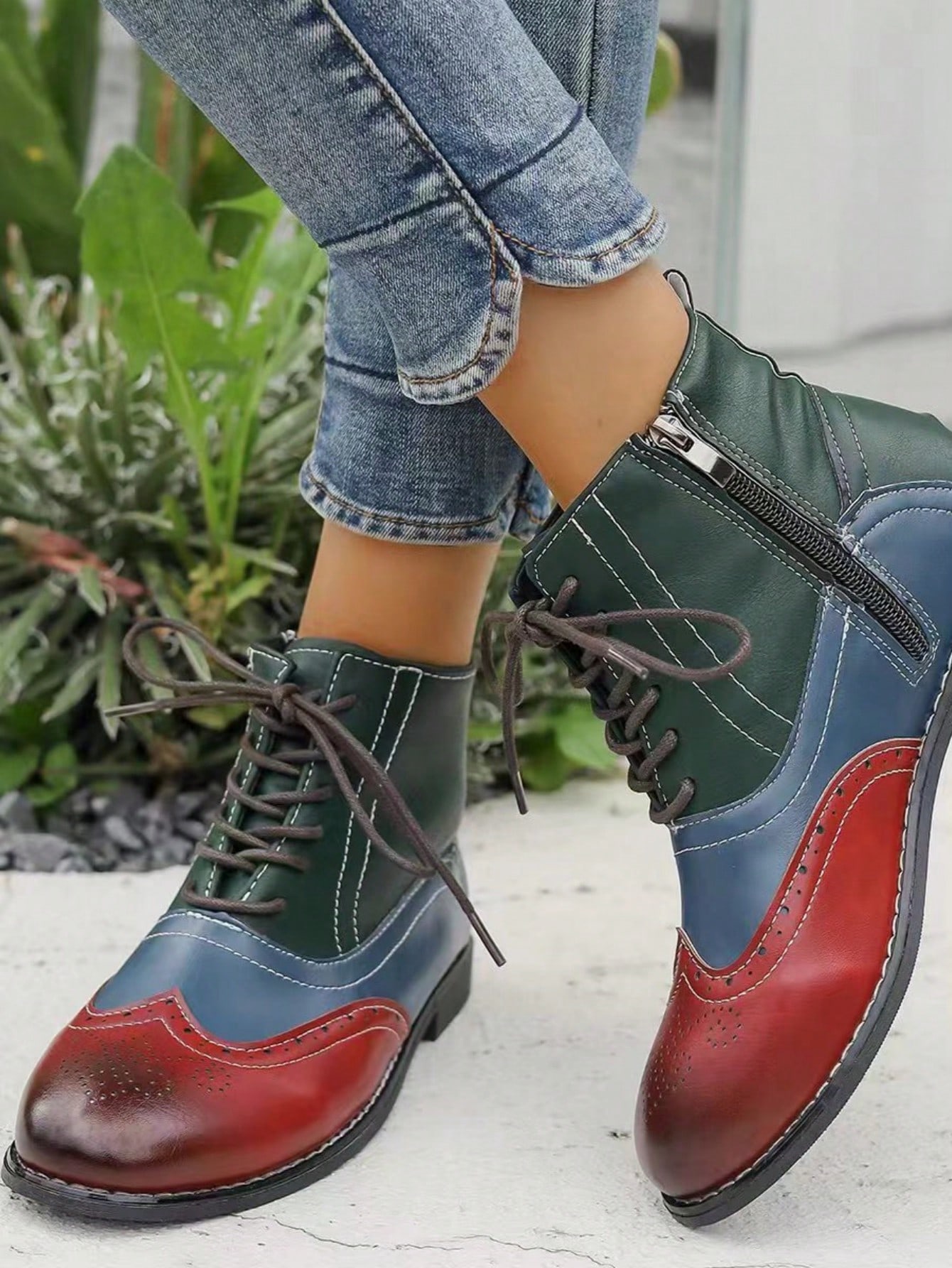 In Green Women Ankle Boots & Booties