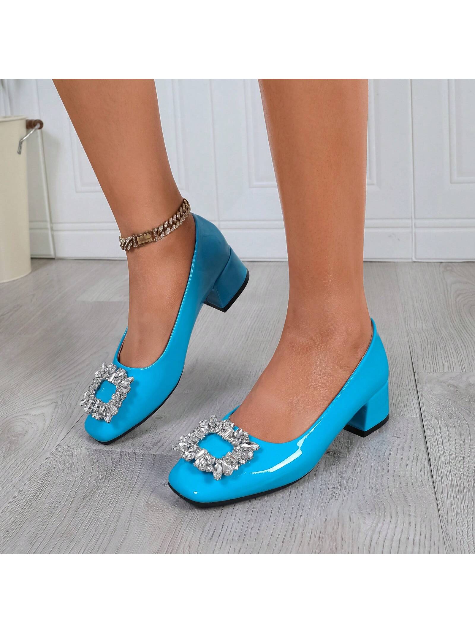 In Baby Blue Women Pumps