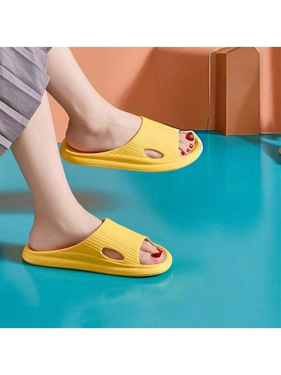 In Yellow Women Slippers