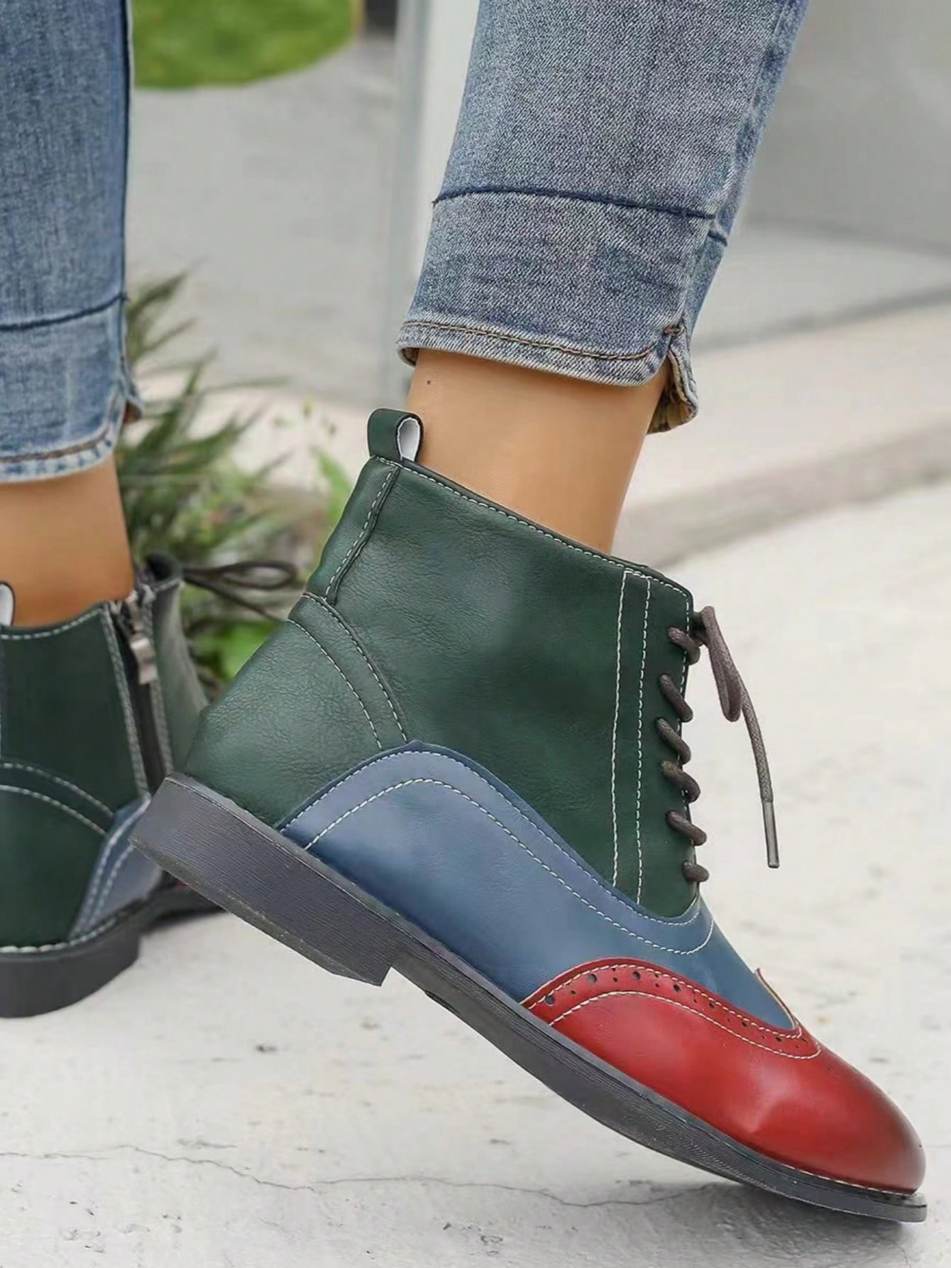 In Green Women Ankle Boots & Booties