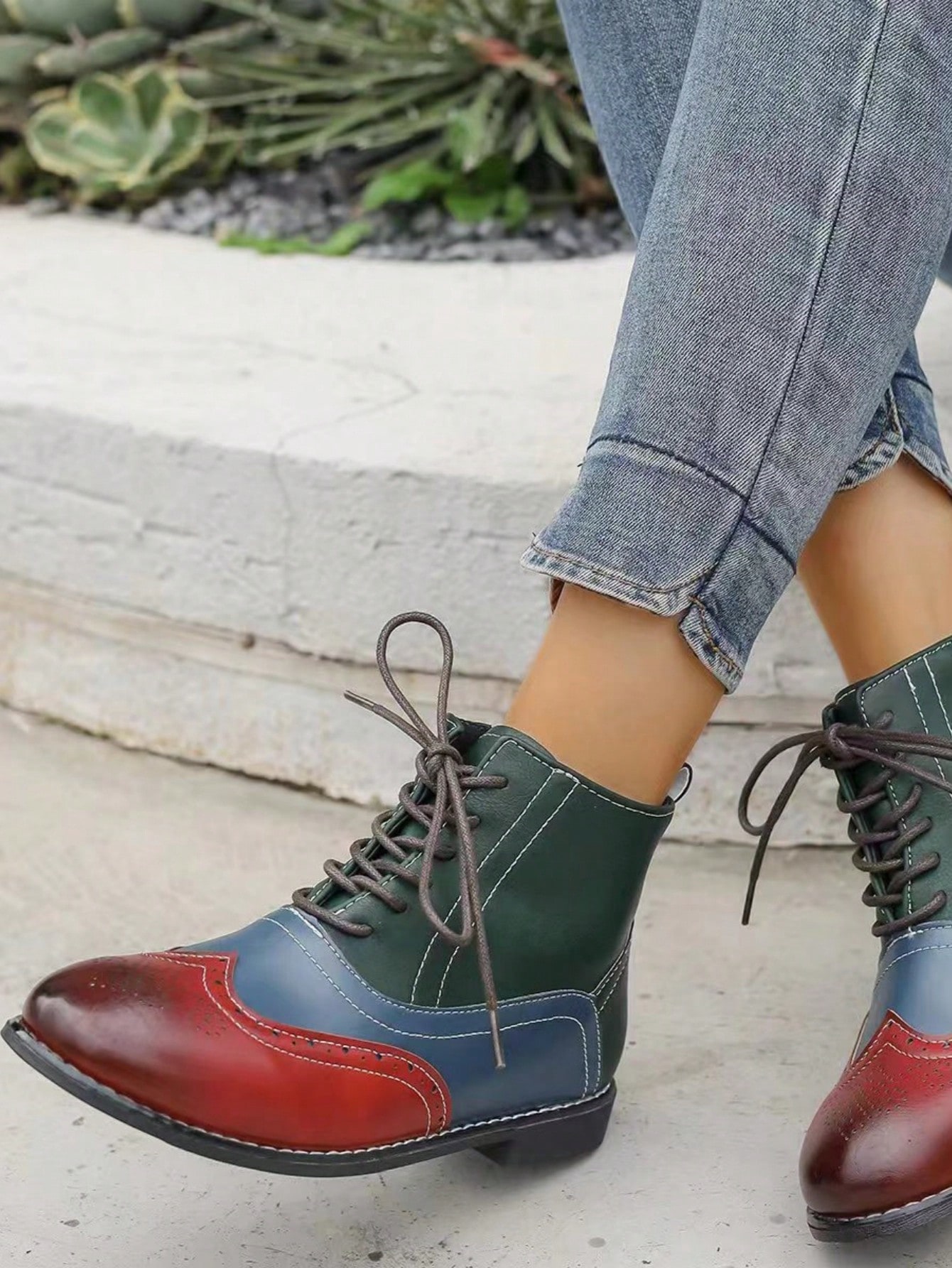 In Green Women Ankle Boots & Booties