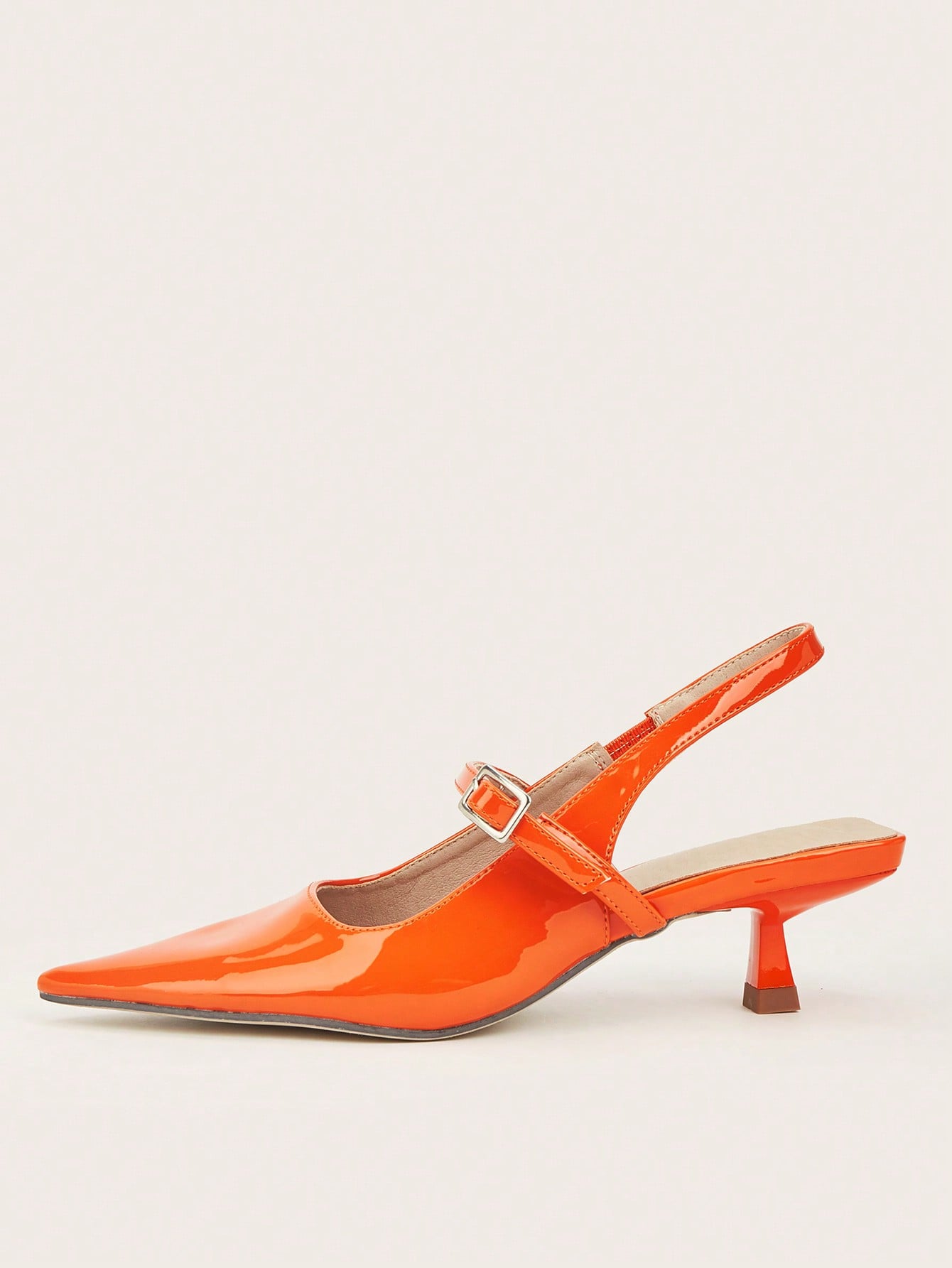 In Orange Women Pumps