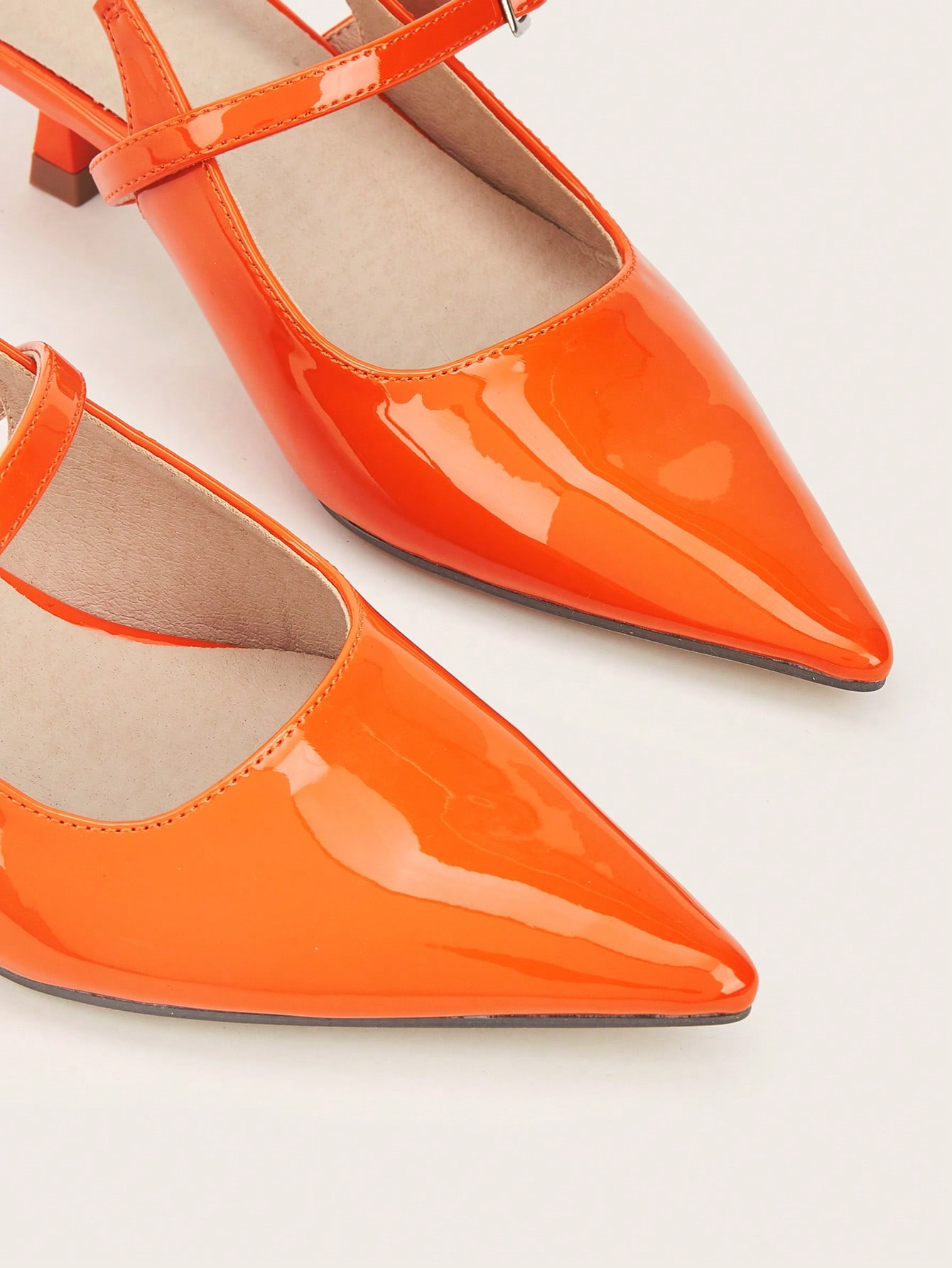 In Orange Women Pumps