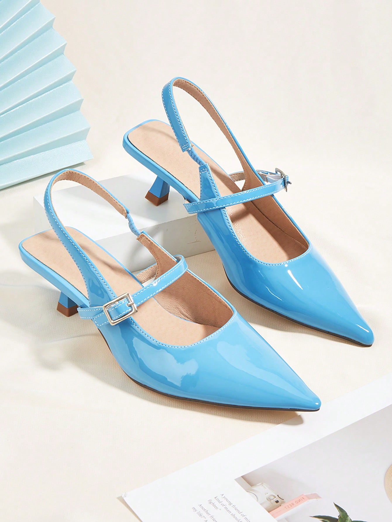 In Baby Blue Women Pumps