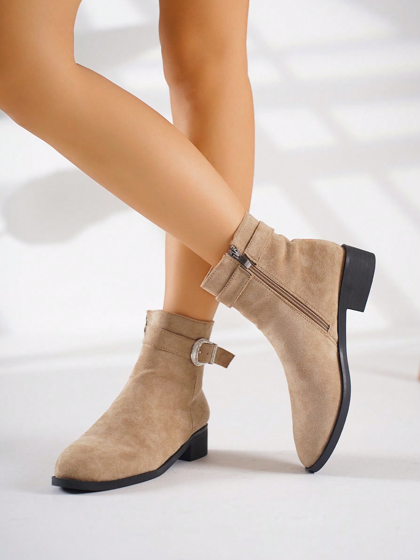 In Khaki Women Ankle Boots & Booties