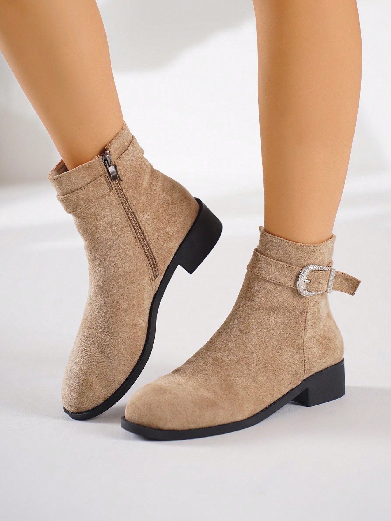 In Khaki Women Ankle Boots & Booties