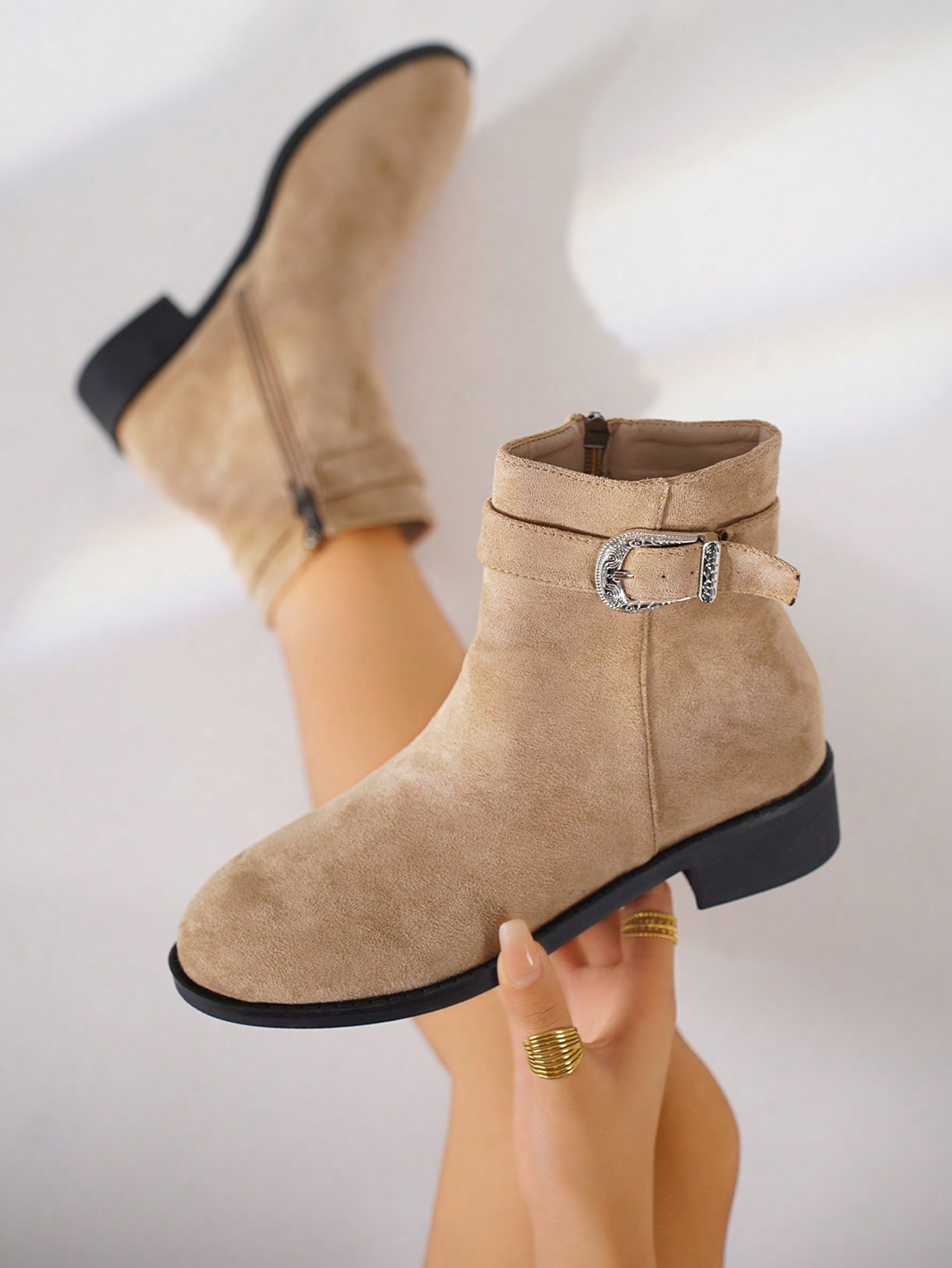 In Khaki Women Ankle Boots & Booties