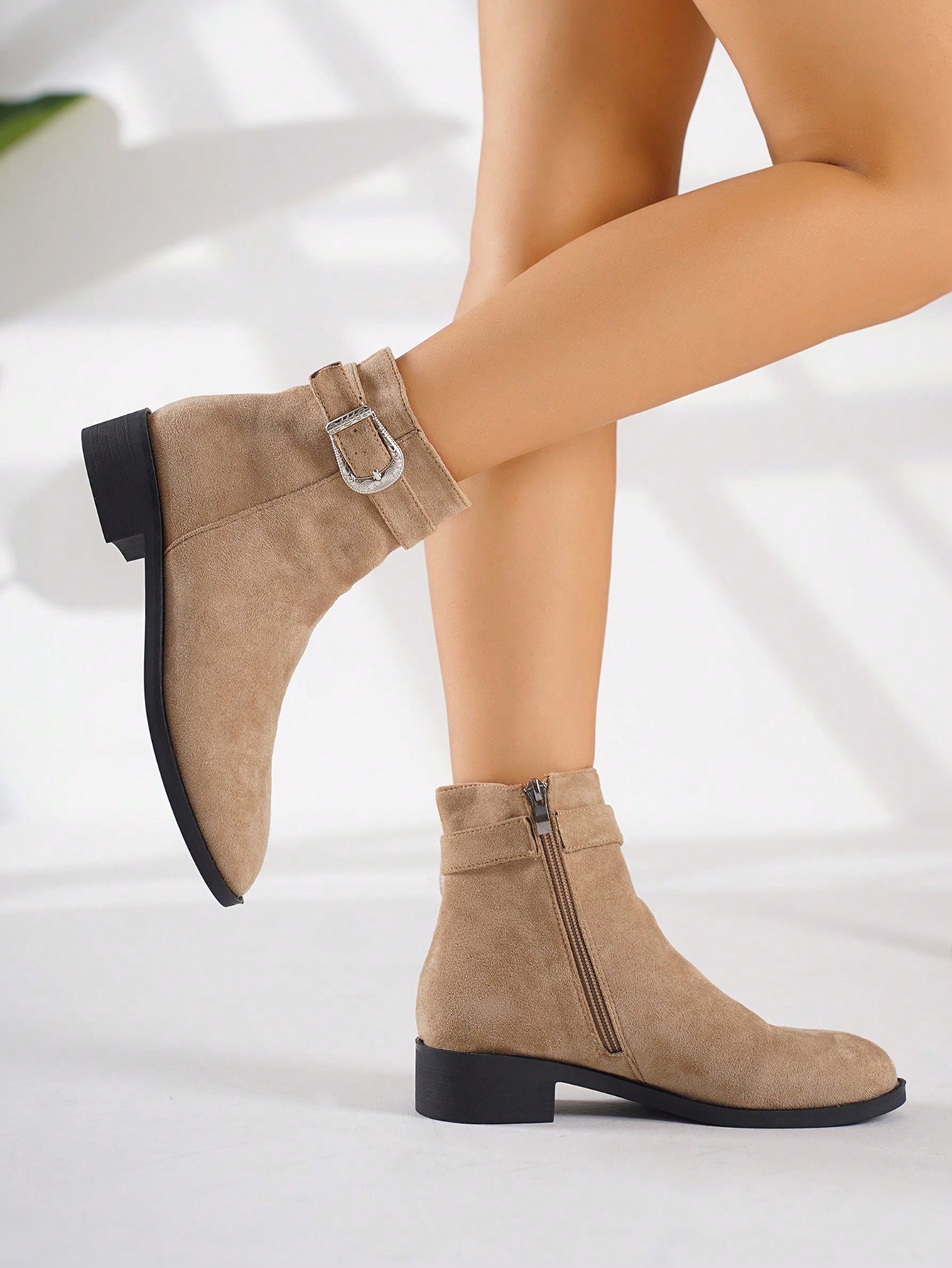 In Khaki Women Ankle Boots & Booties