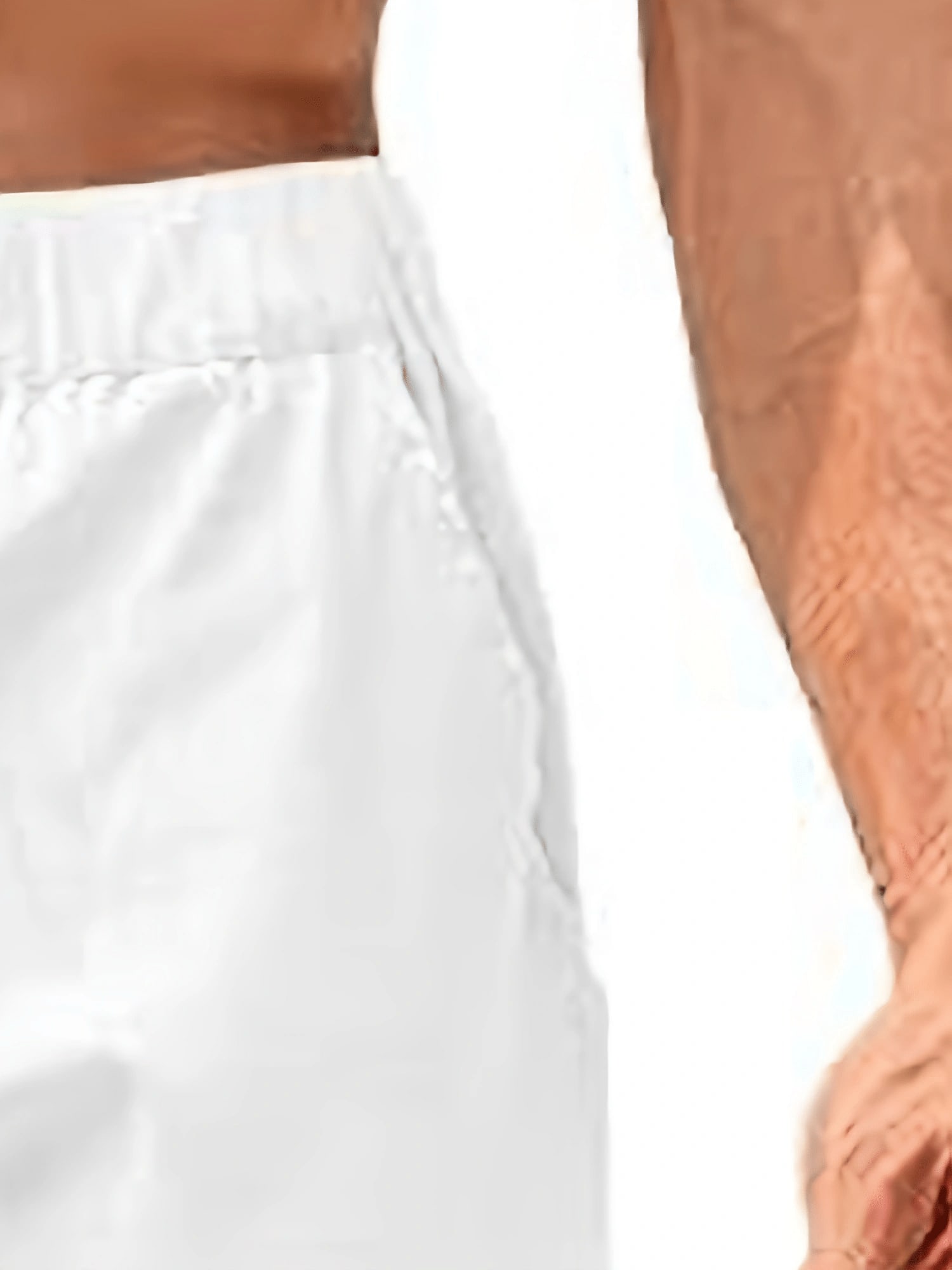 Men Linen Shorts