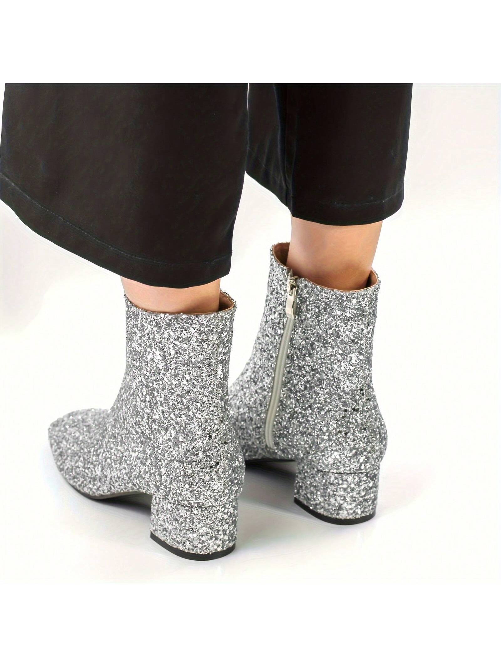 In Silver Women Ankle Boots & Booties