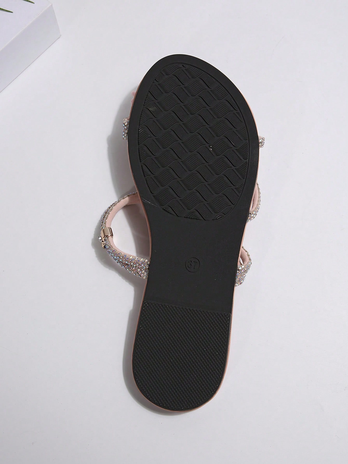 In Baby Pink Women Flat Sandals