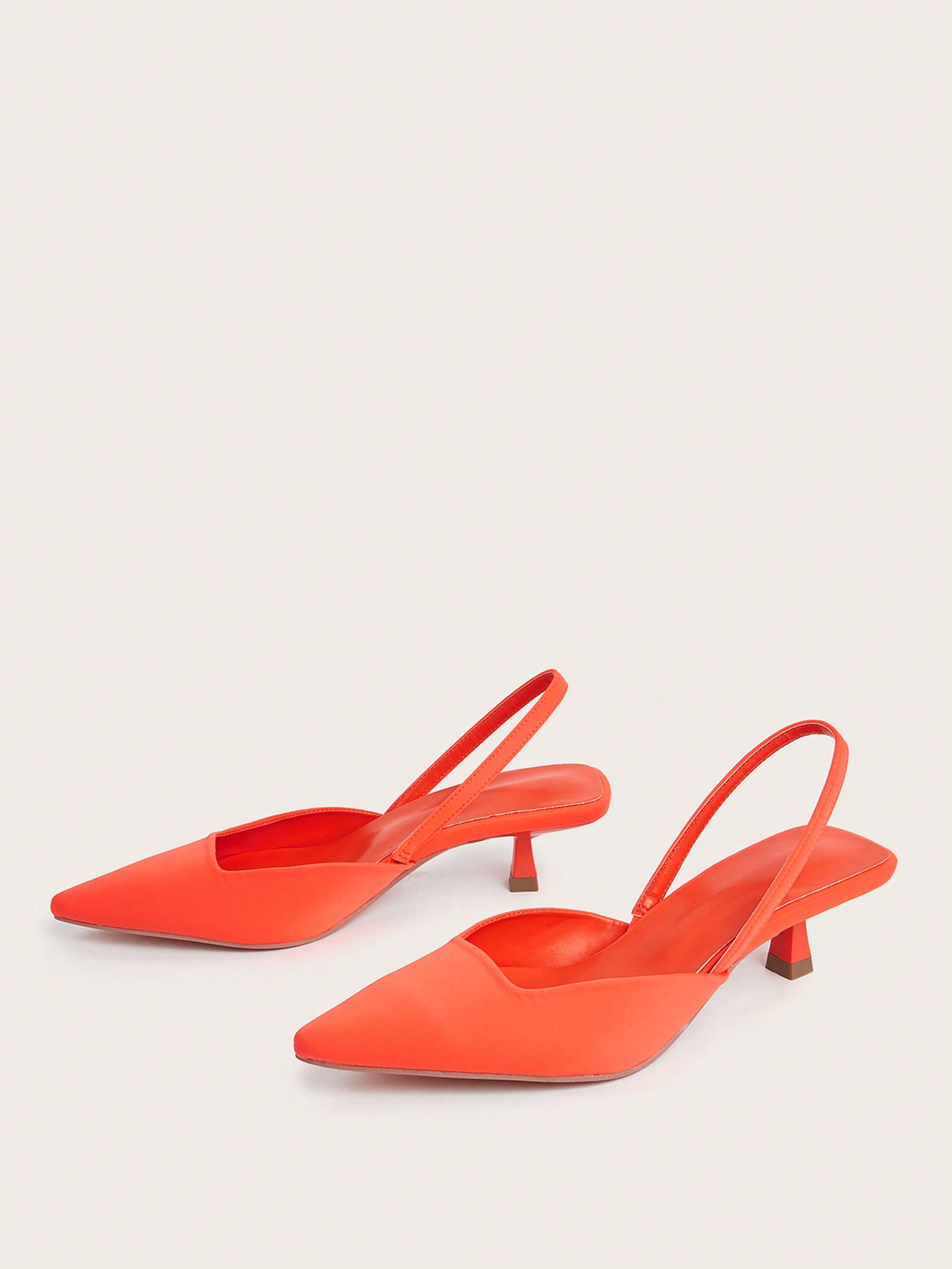 In Orange Women Pumps