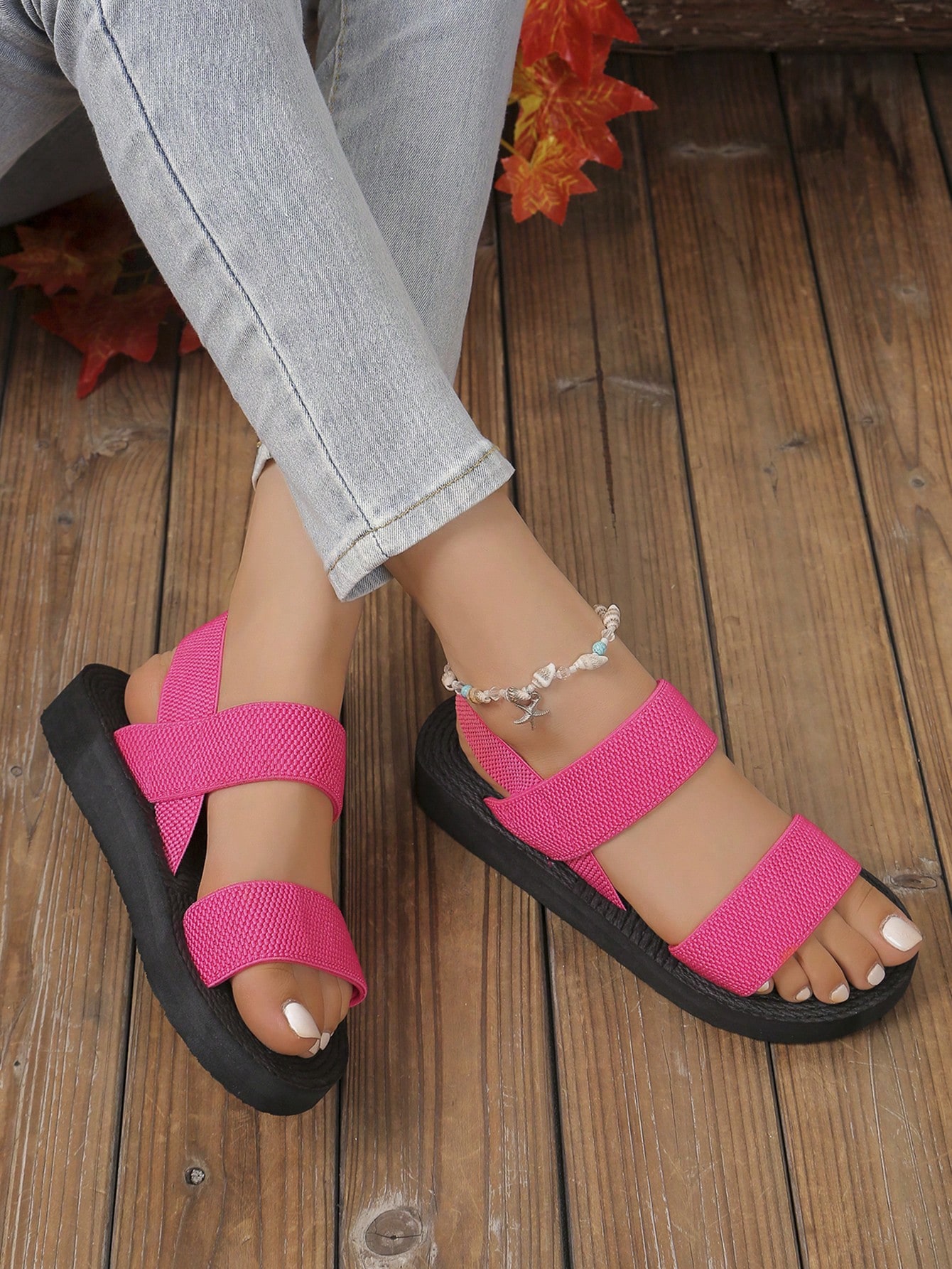 In Hot Pink Women Platforms & Wedge Sandals