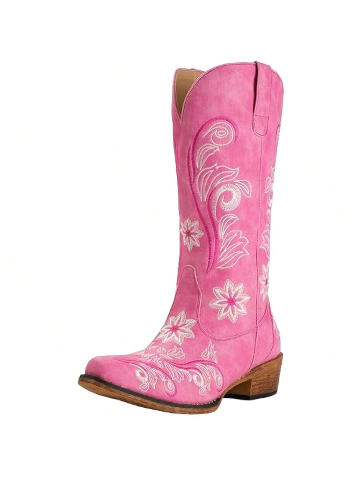 In Pink Women Mid-Calf Boots