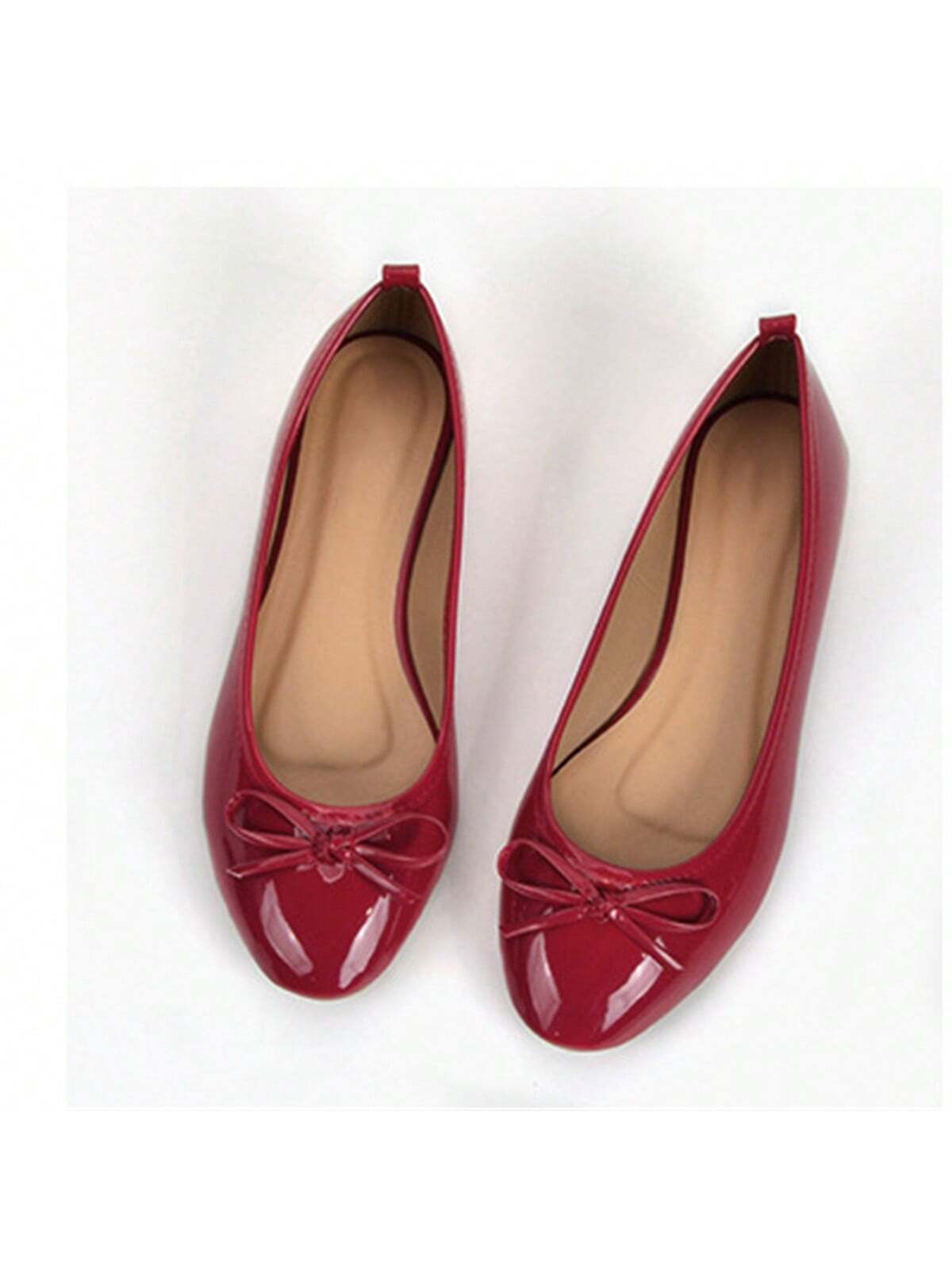 In Red Women Flats