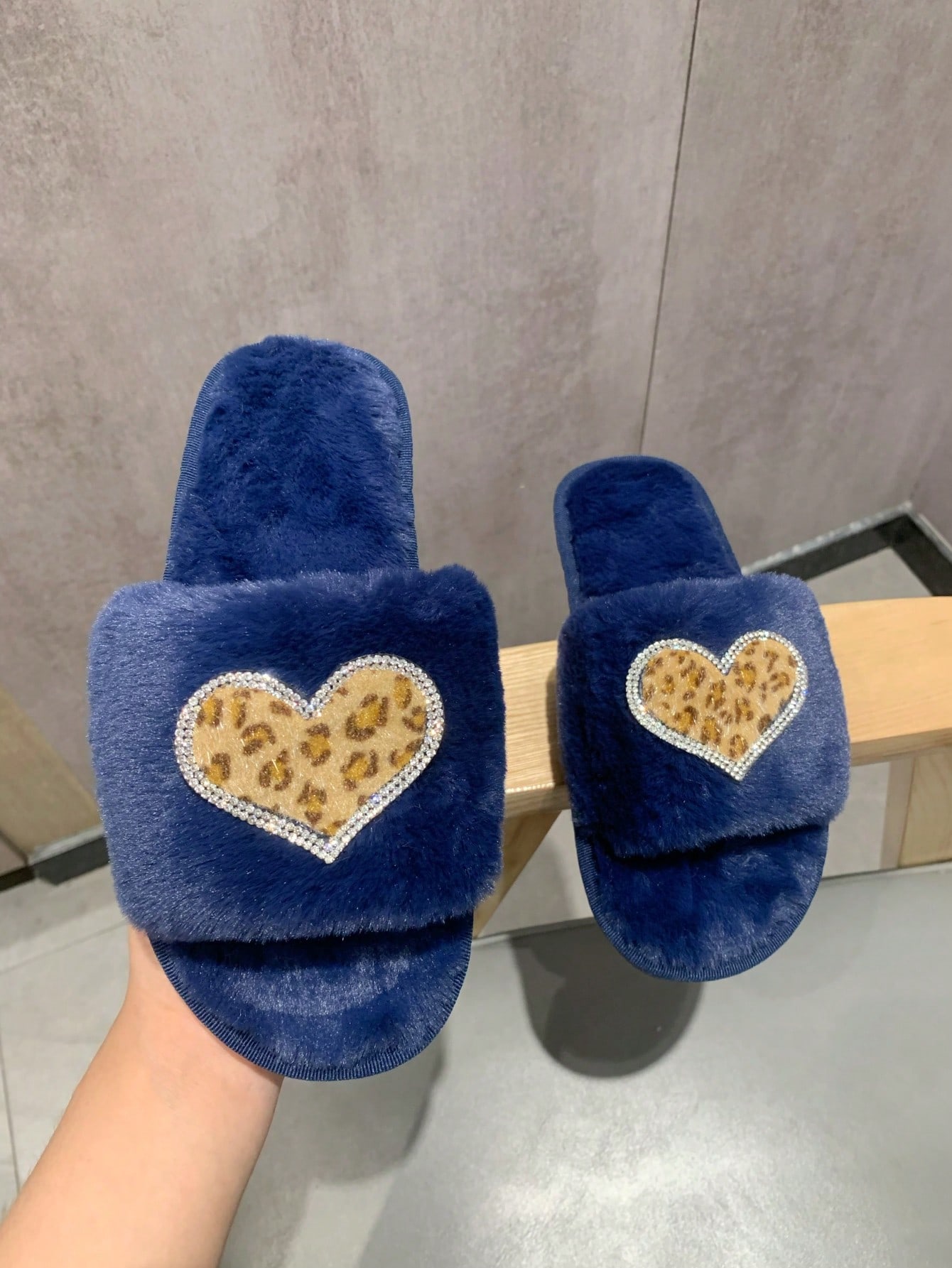 In Blue Women Slippers