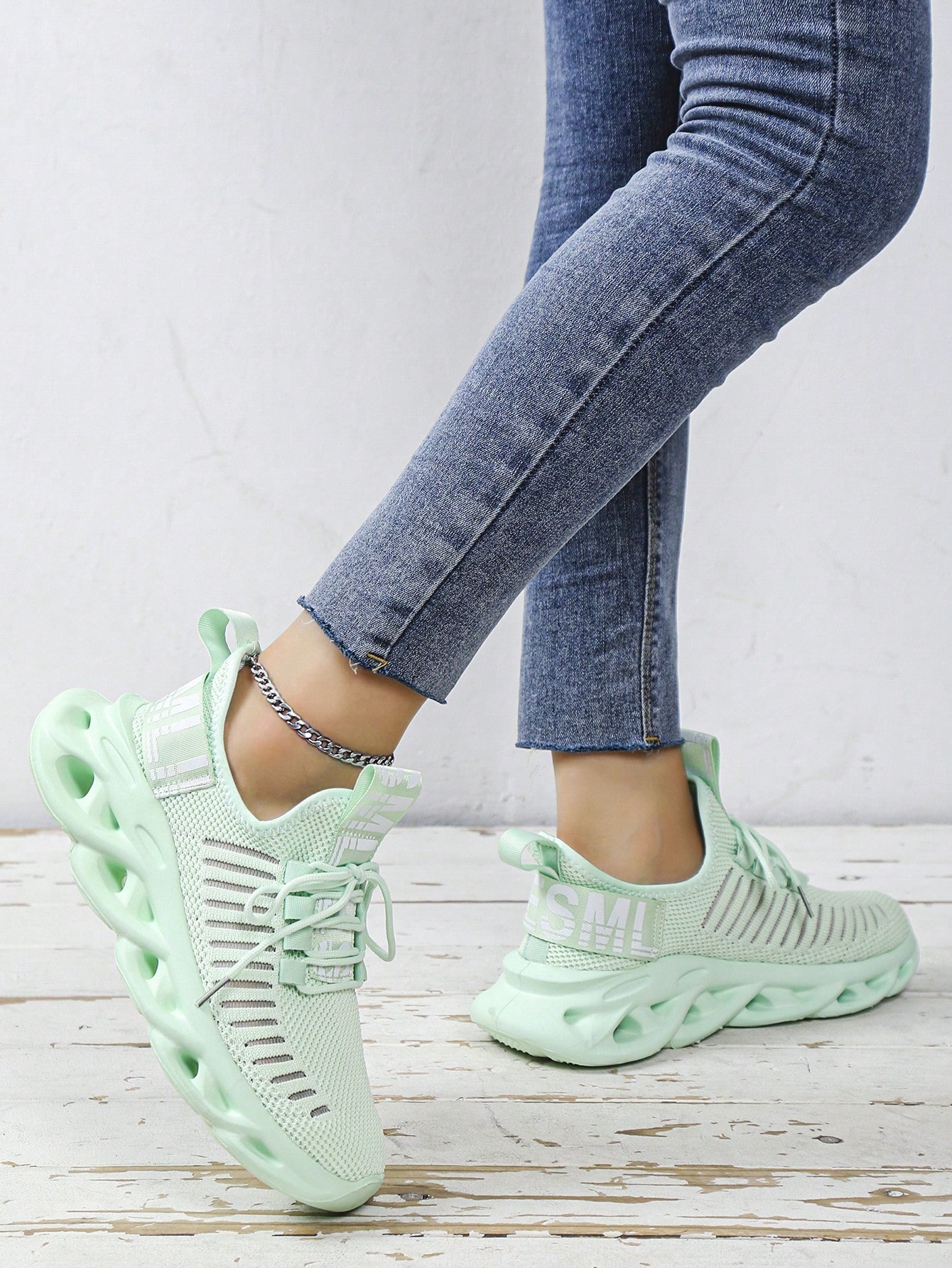 In Mint Green Women Shoes