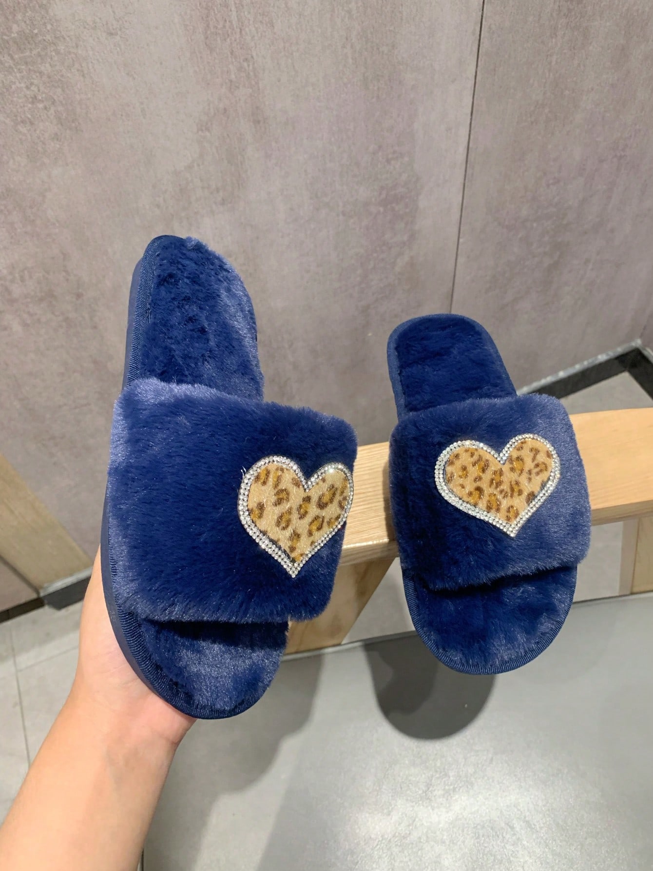 In Blue Women Slippers