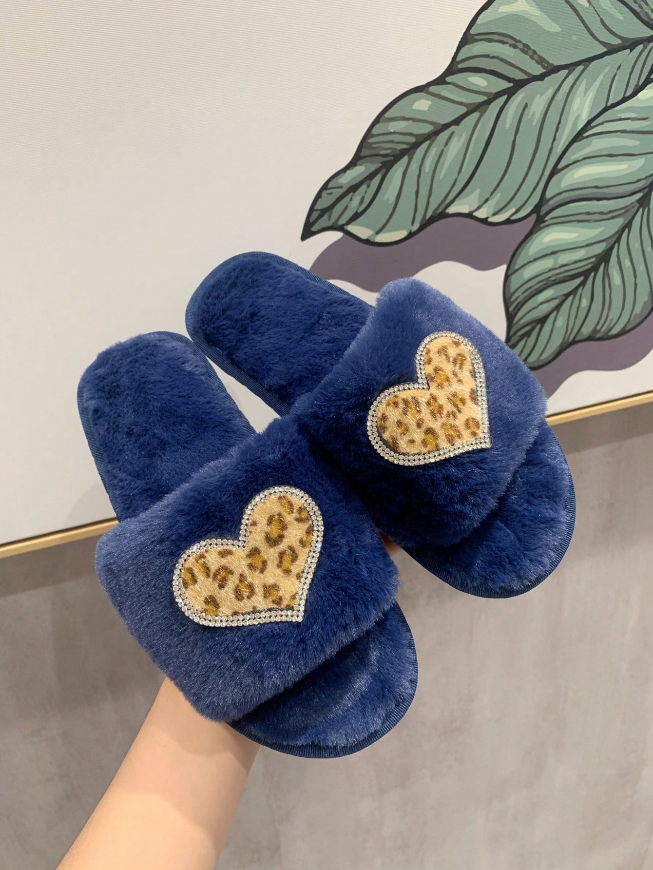 In Blue Women Slippers