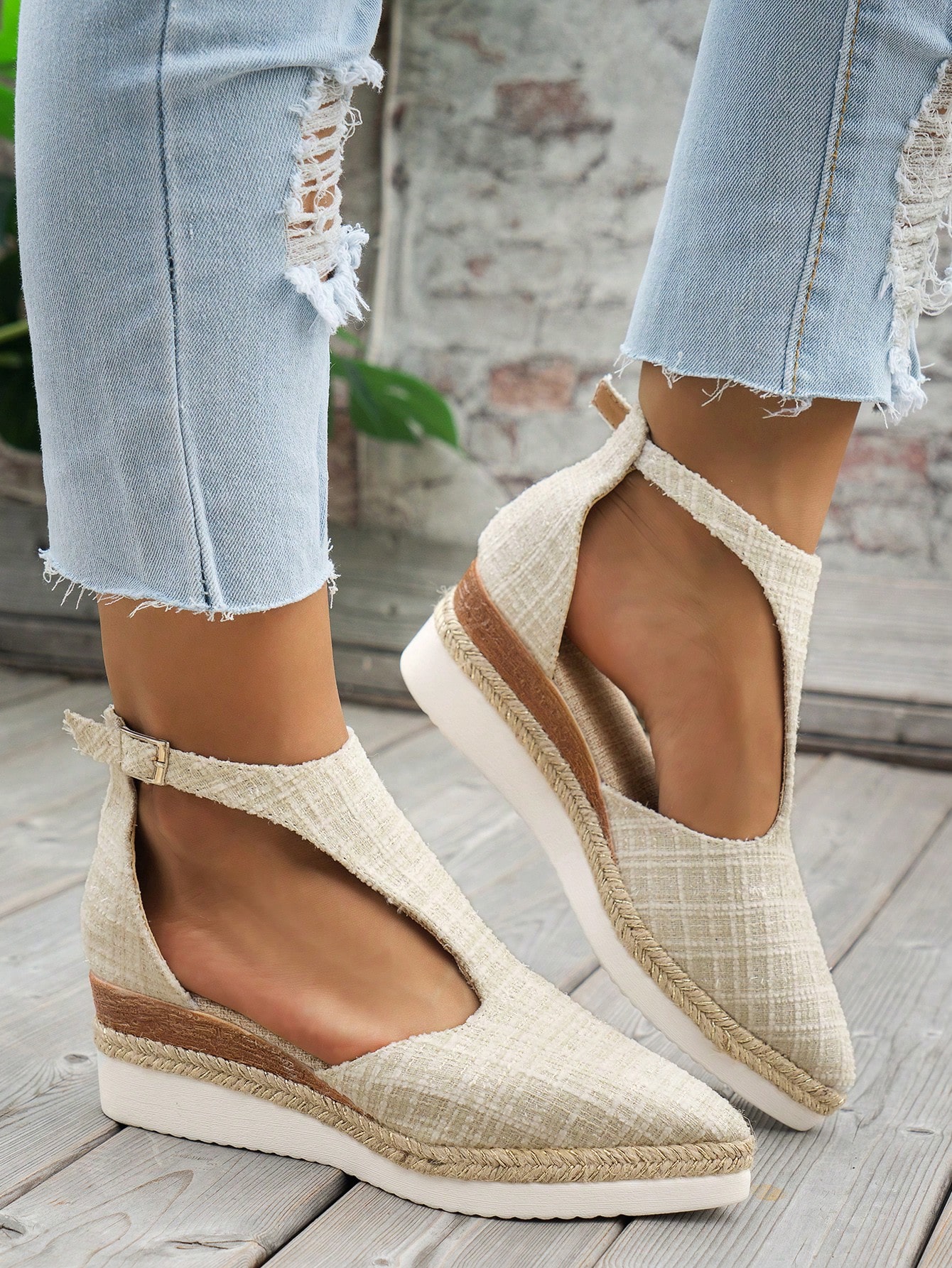 In White Women Wedges & Flatform