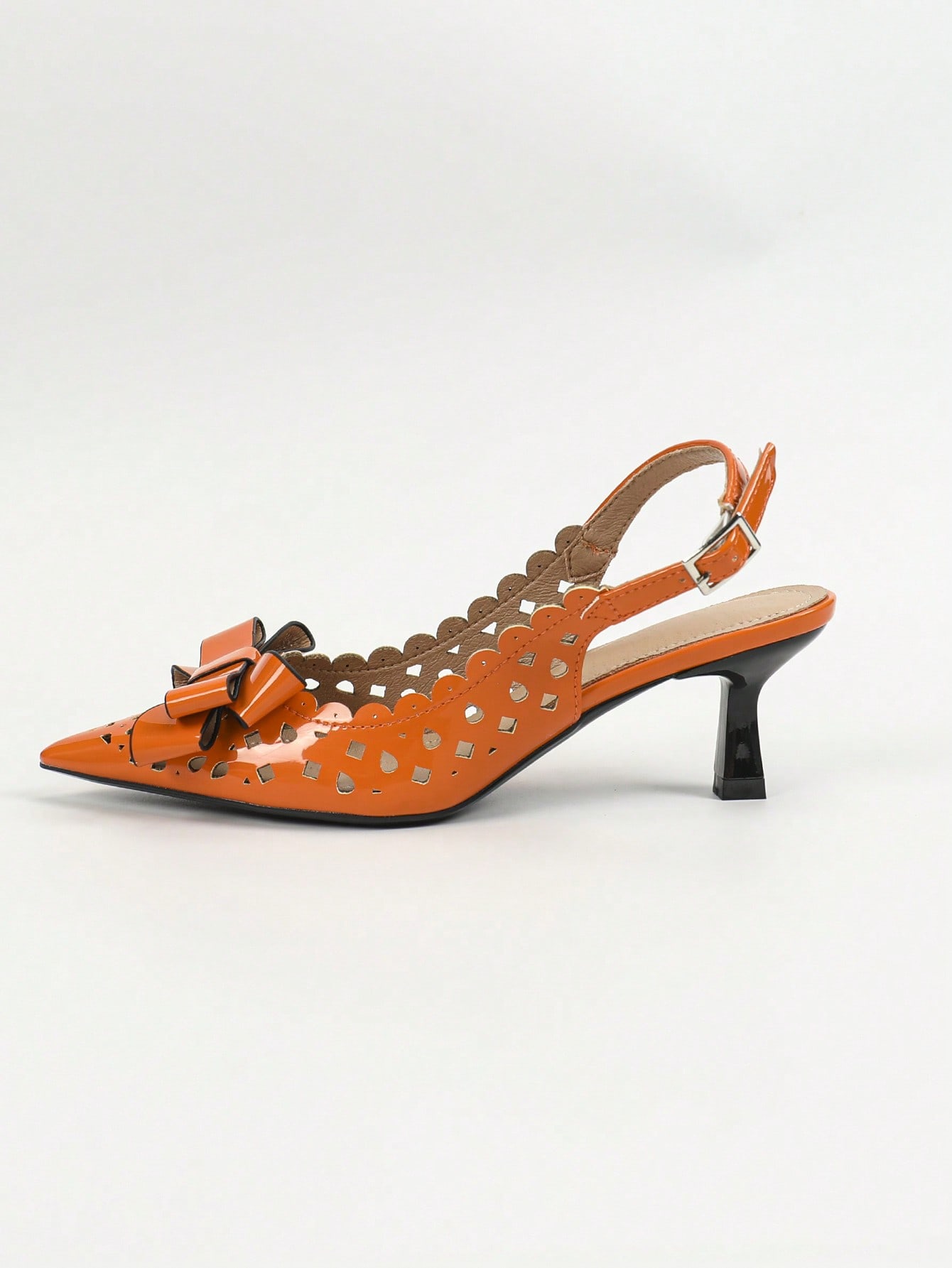 In Orange Women Pumps