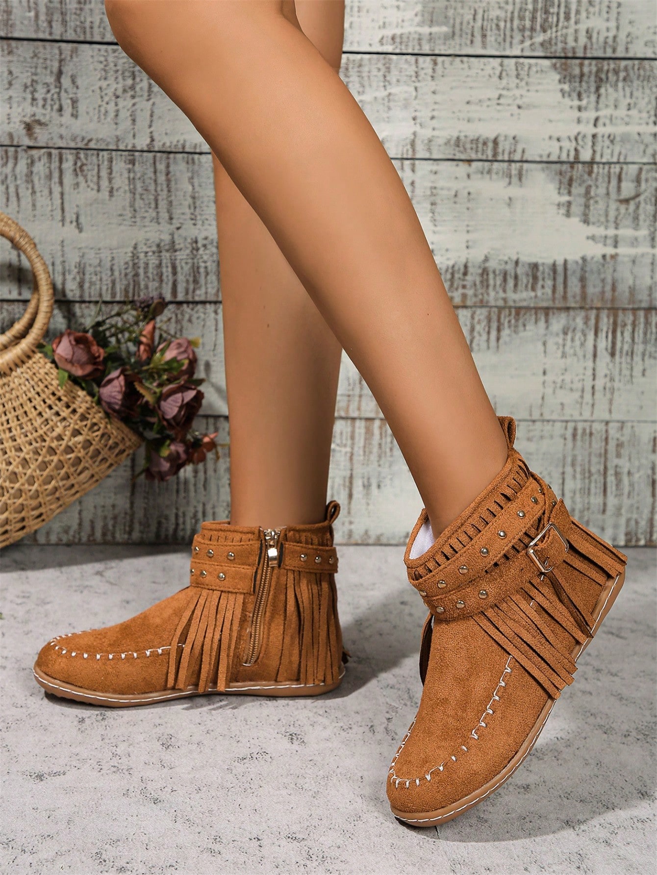 In Brown Women Ankle Boots & Booties