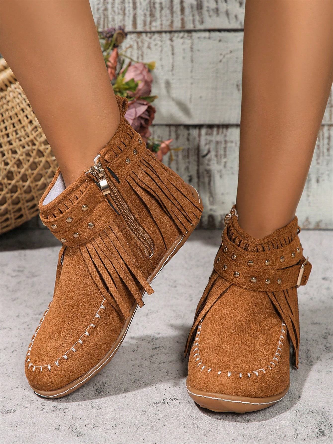 In Brown Women Ankle Boots & Booties