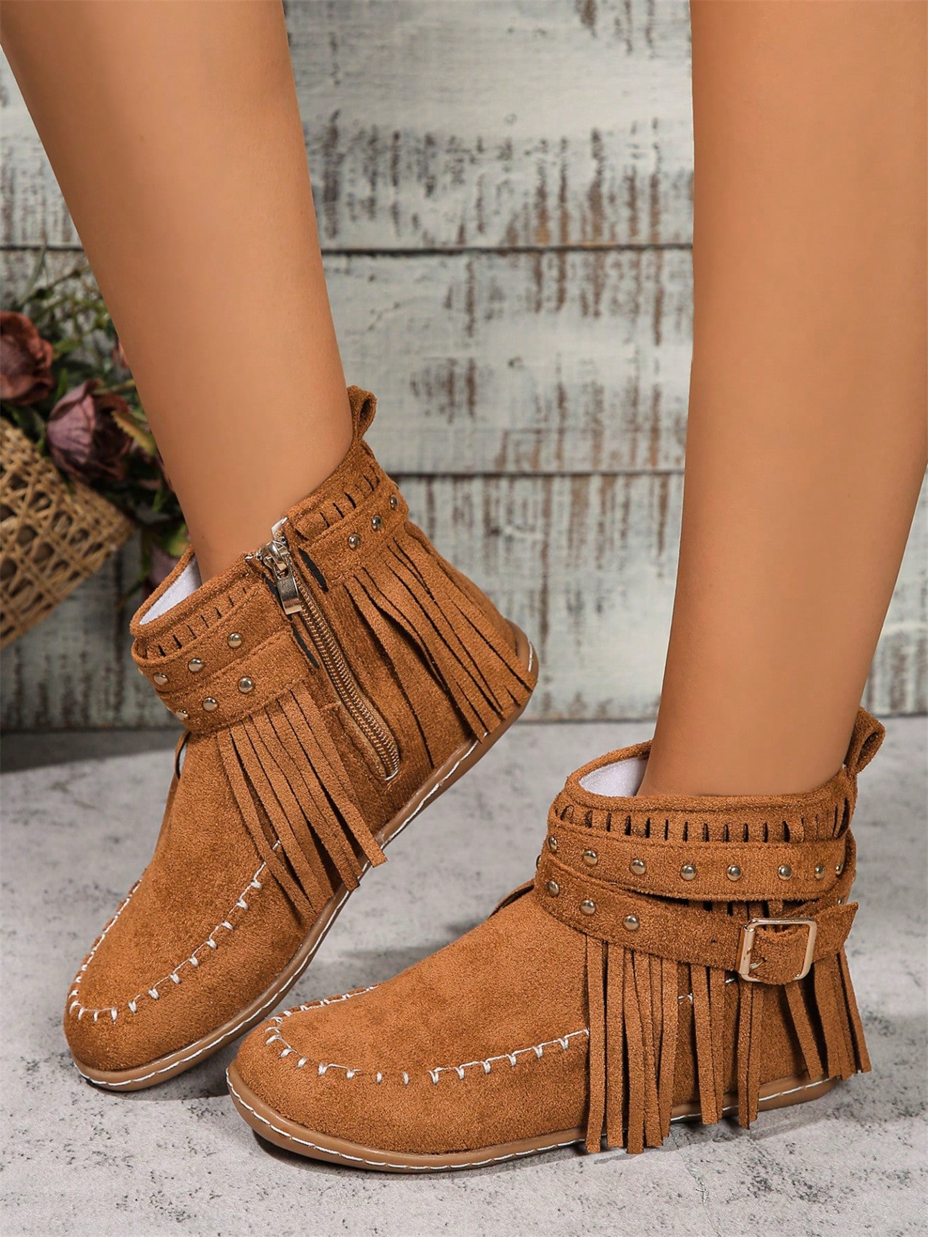 In Brown Women Ankle Boots & Booties