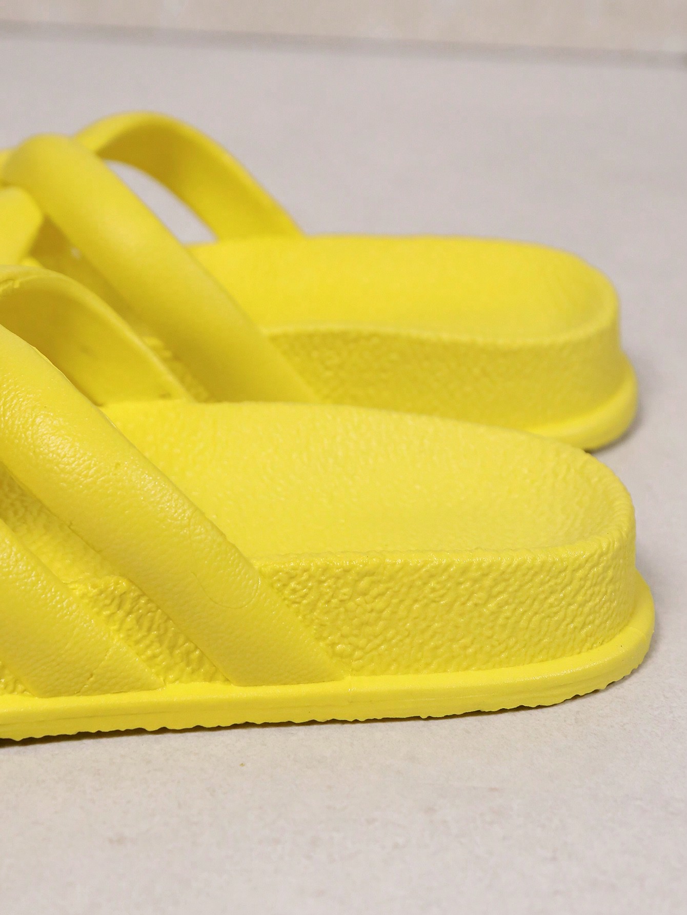 In Yellow Women Slippers