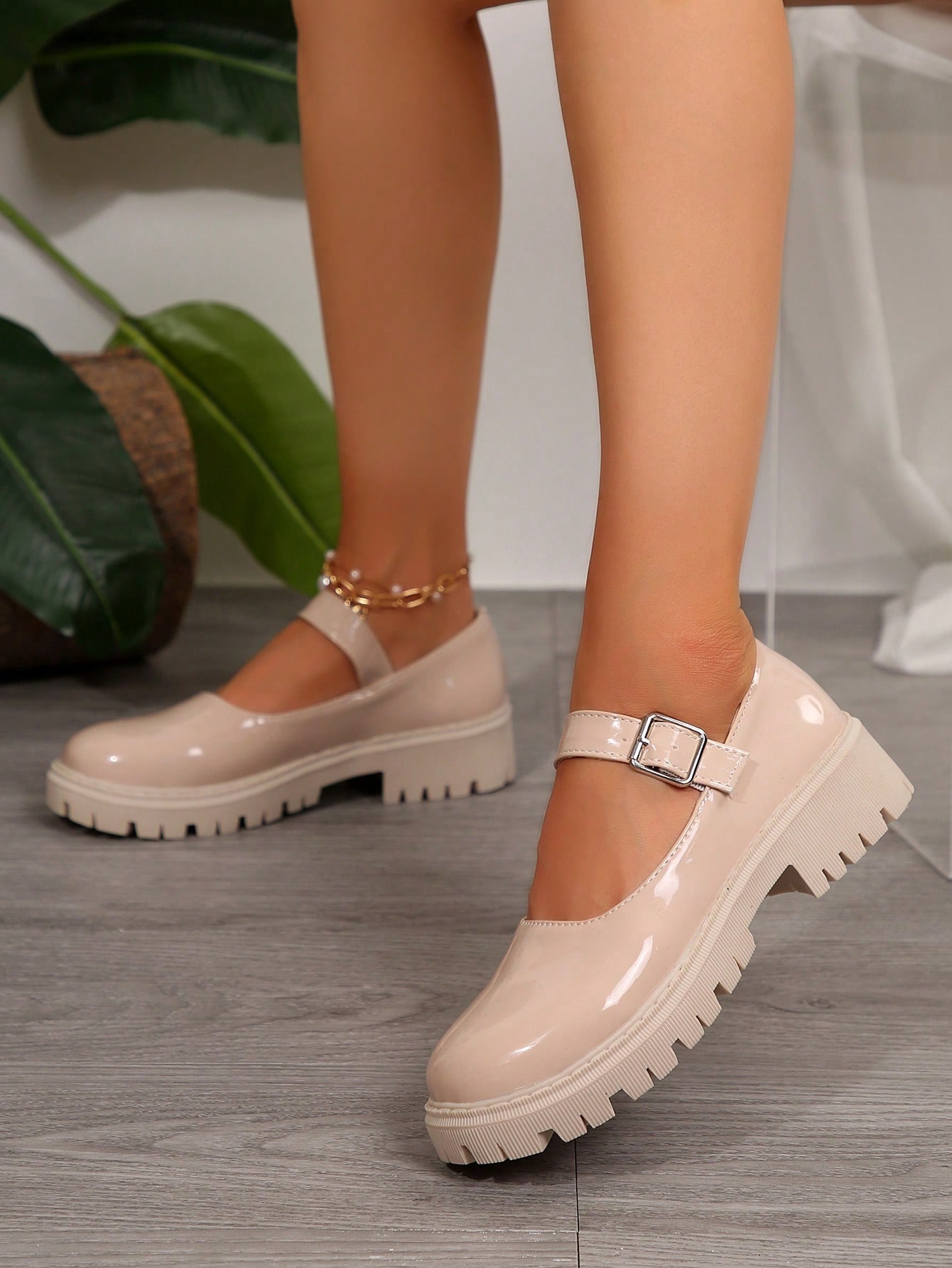 In Beige Women Wedges & Flatform