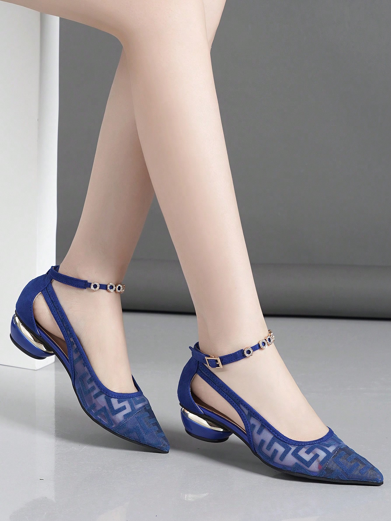 In Blue Women Pumps