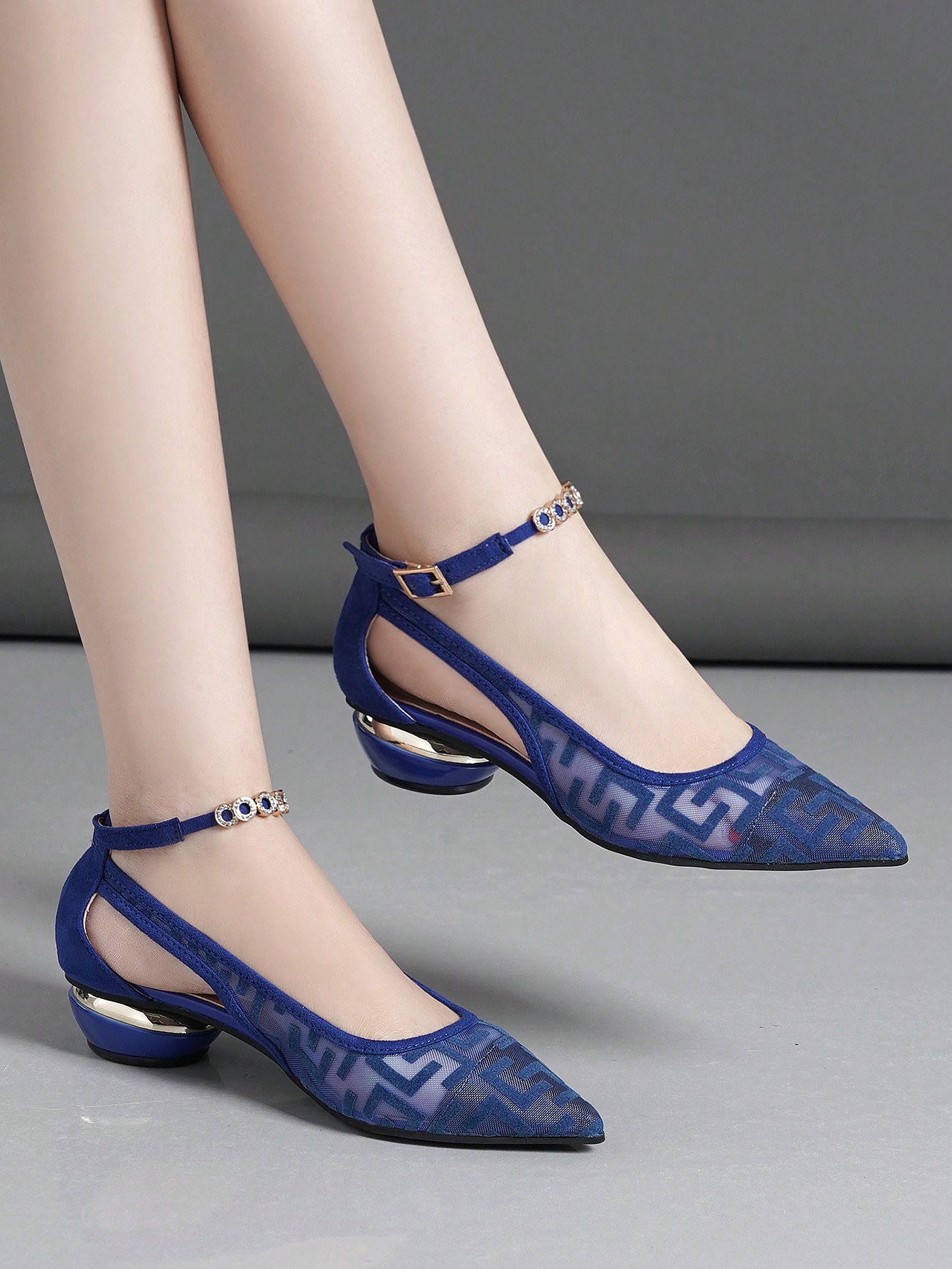 In Blue Women Pumps