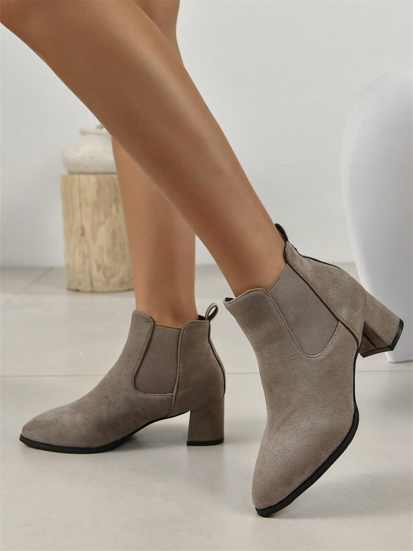 In Khaki Women Ankle Boots & Booties