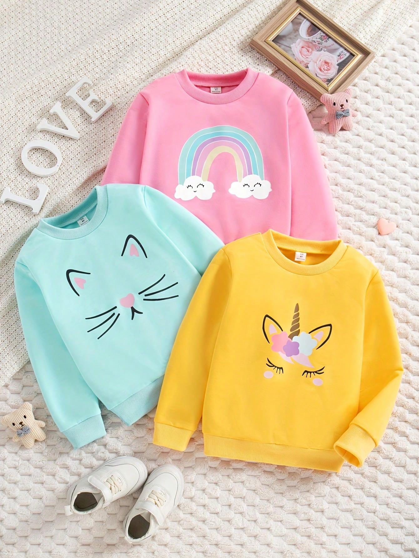 Young Girls Sweatshirts